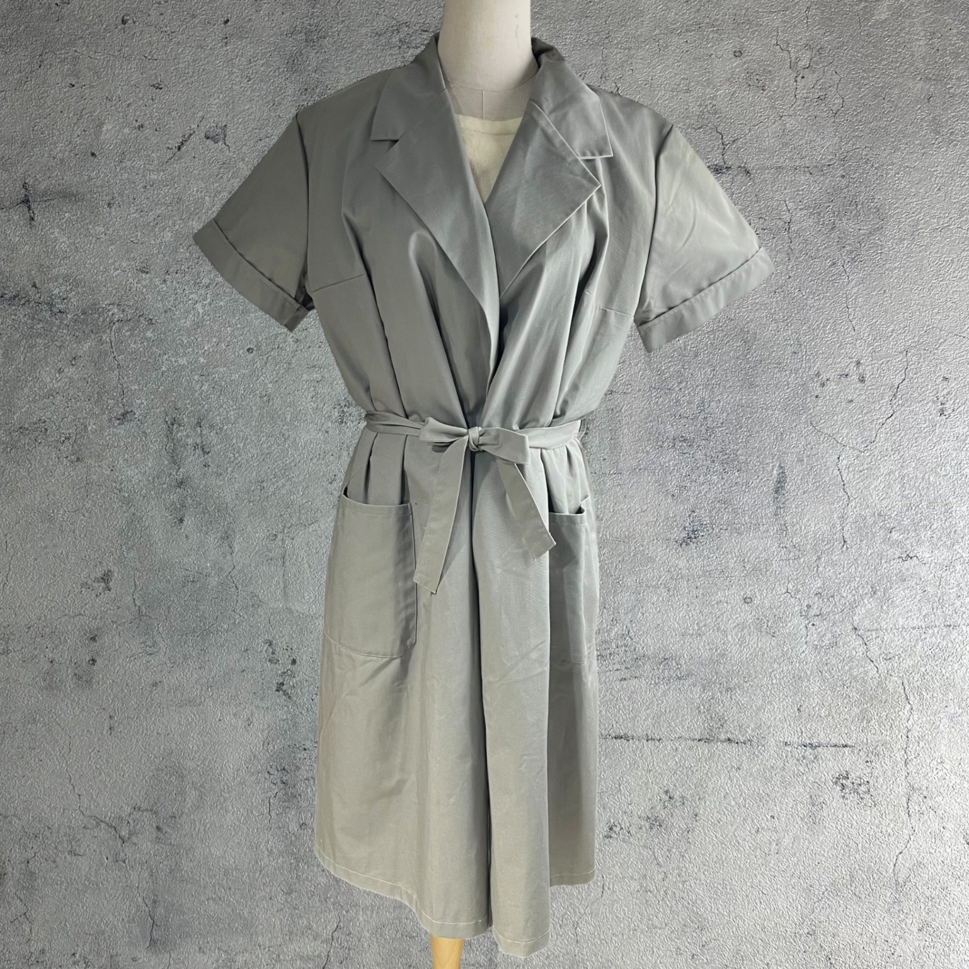 vintage(ヴィンテージ) 90's~ medical dress coat メディカルドレスコート FREE(M~Lサイズ程度) グレー
