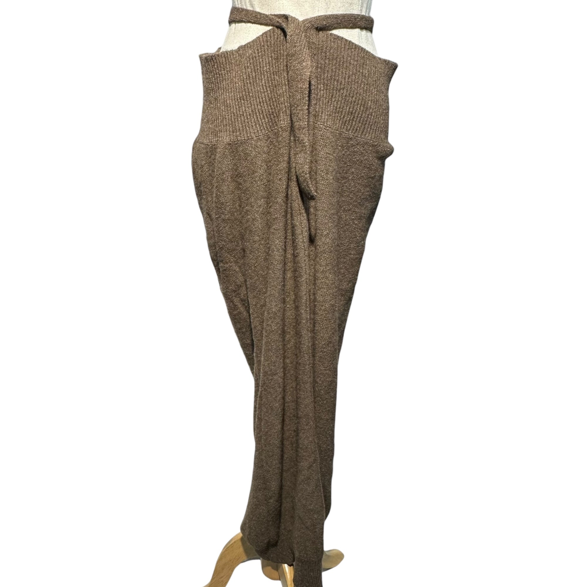 Y's(ワイズ) Wool and cashmere snap belt long skirt ウール カシミヤ スナップベルト ロング スカート YJ-K69-176 3(L程度) ブラウン