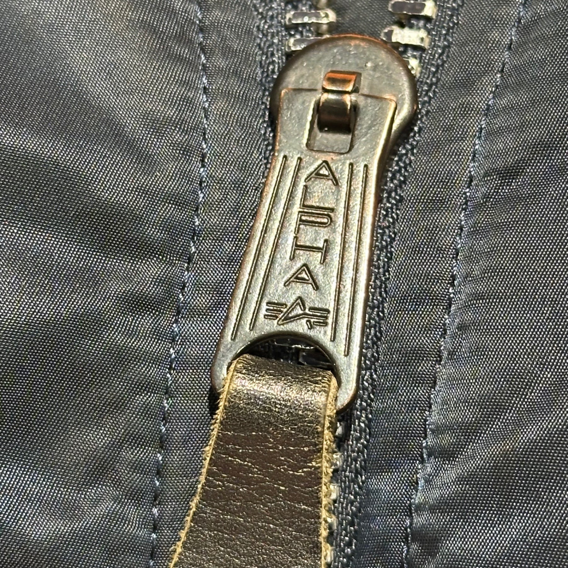 ALPHA INDUSTRIES(アルファ インダストリーズ) MA-1 FLIGHT JACKET フライト ジャケット 2000-267 XL ネイビー ブルゾン ボンバー