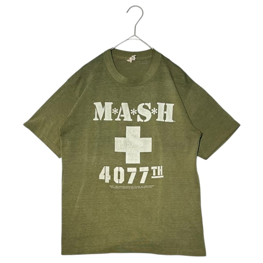 VINTAGE(ヴィンテージ) © 1971 ~ 1983 ”M☆A☆S☆H” 4077TH Vintage Movie T-shirts マッシュ ヴィンテージ 映画 Tシャツ M オリーブ 80年代 80's SIGNALボディ 20TH CENTURY FOX