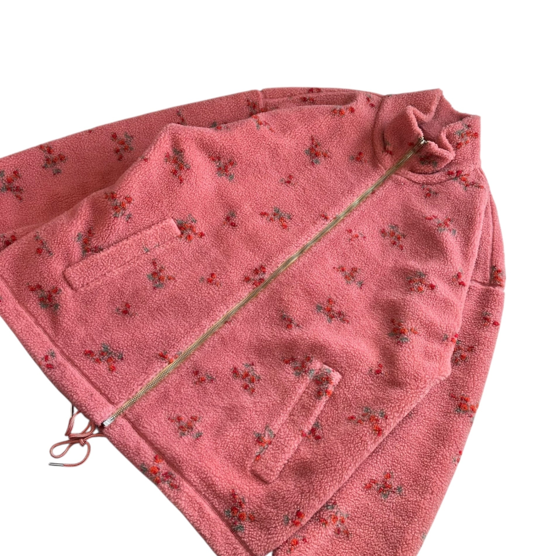 DAIRIKU(ダイリク) 22AW Flower Fleece Zip Up Boulson フラワー フリース ジップアップ ブルゾン 22AW J-14 M ピンク