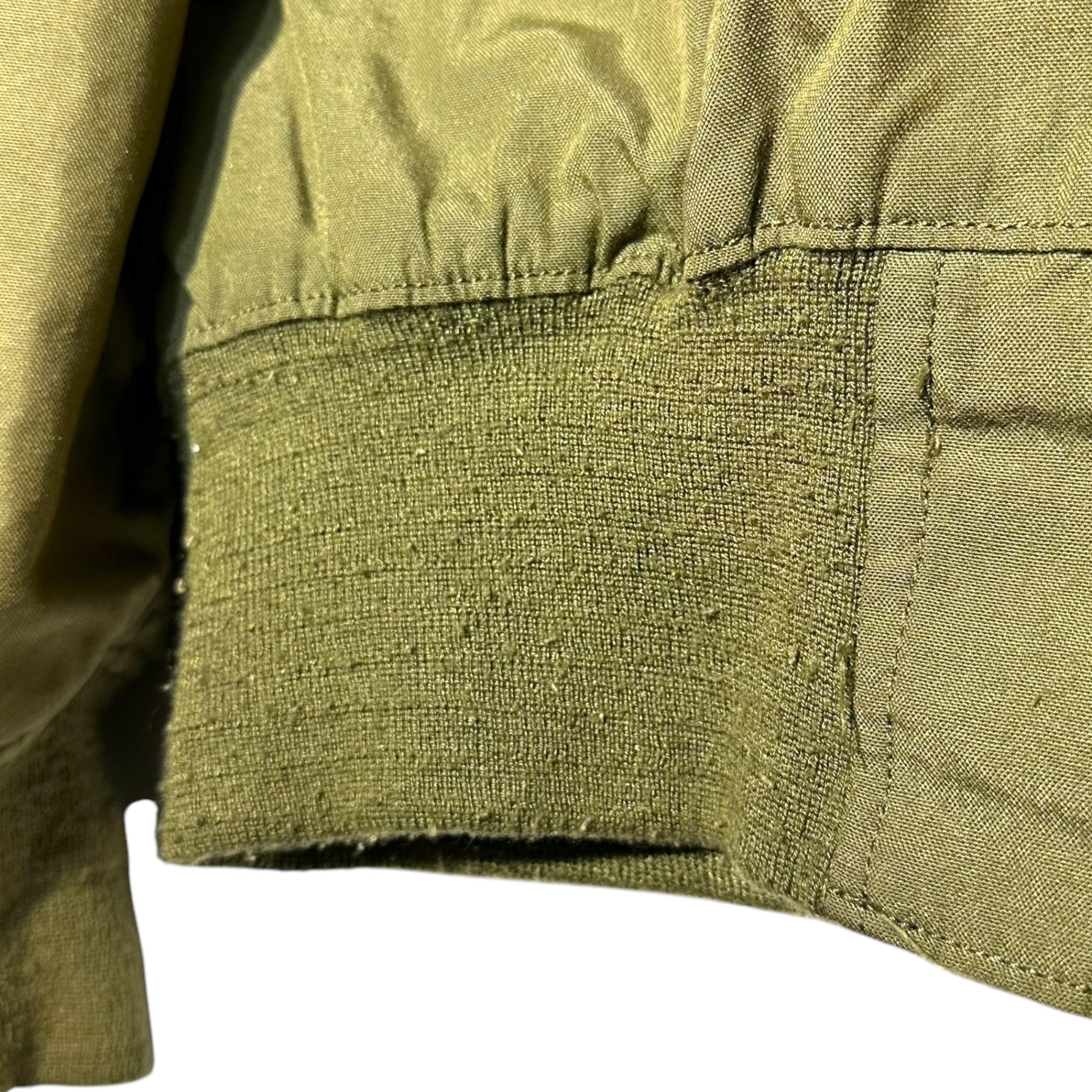 US ARMY(アメリカ軍) 80's Nomex Helicruff Light Jacket ノーメックス ヘリクルー フライト ジャケット 8415-01-074-9422 LARGE REGULAR オリーブ ミリタリー 80年代 ヴィンテージ 軍 放出品 DLA