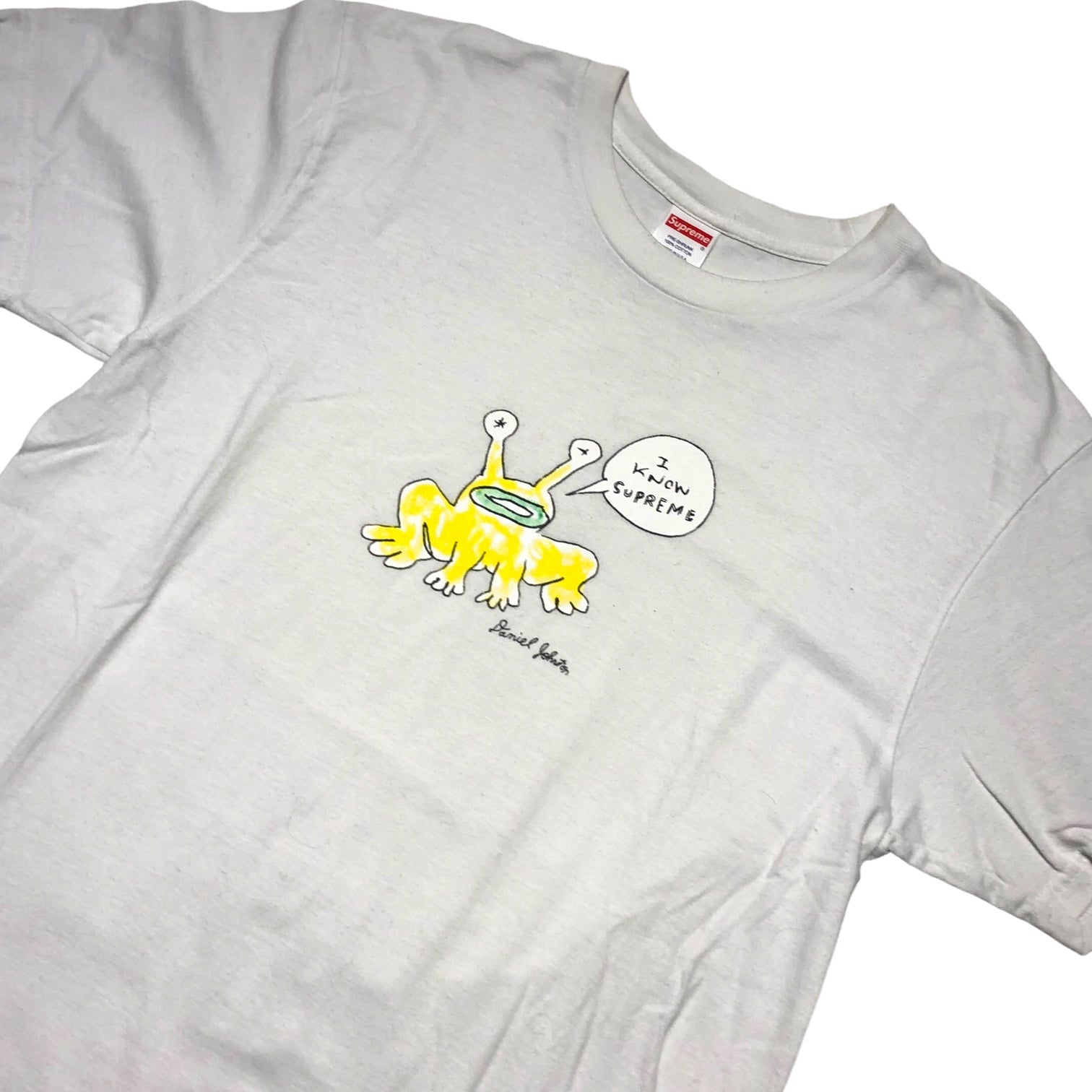 SUPREME(シュプリーム) 20SS Daniel Johnston Frog Tee ダニエル ジョンストン フロッグ Tシャツ M ホワイト ニルバーナ