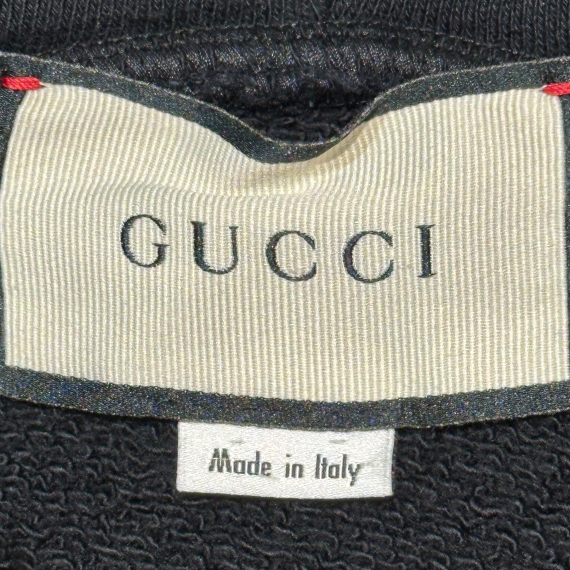 GUCCI(グッチ) Logo Print Pullover Hoodie Dress ロゴ プリント プルオーバー パーカー ワンピース 610144 XJB8V S ブラック