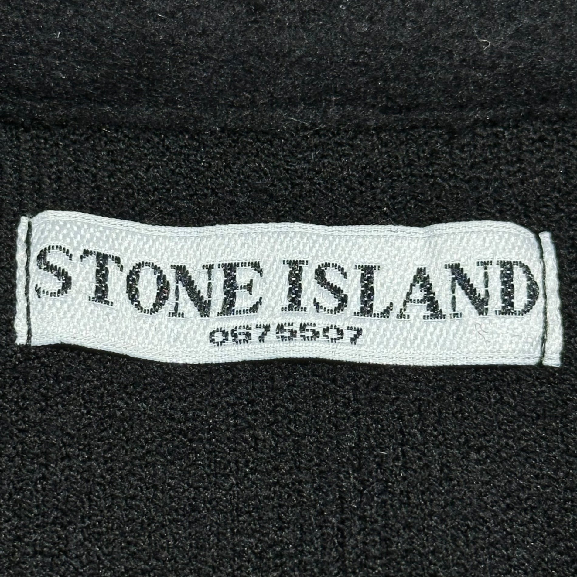 STONE ISLAND(ストーンアイランド) 06AW Archive Zip-Up Knit Jacket アーカイブ ジップアップ ニット ジャケット 451557B1 表記消(L程度) ブラック 00's