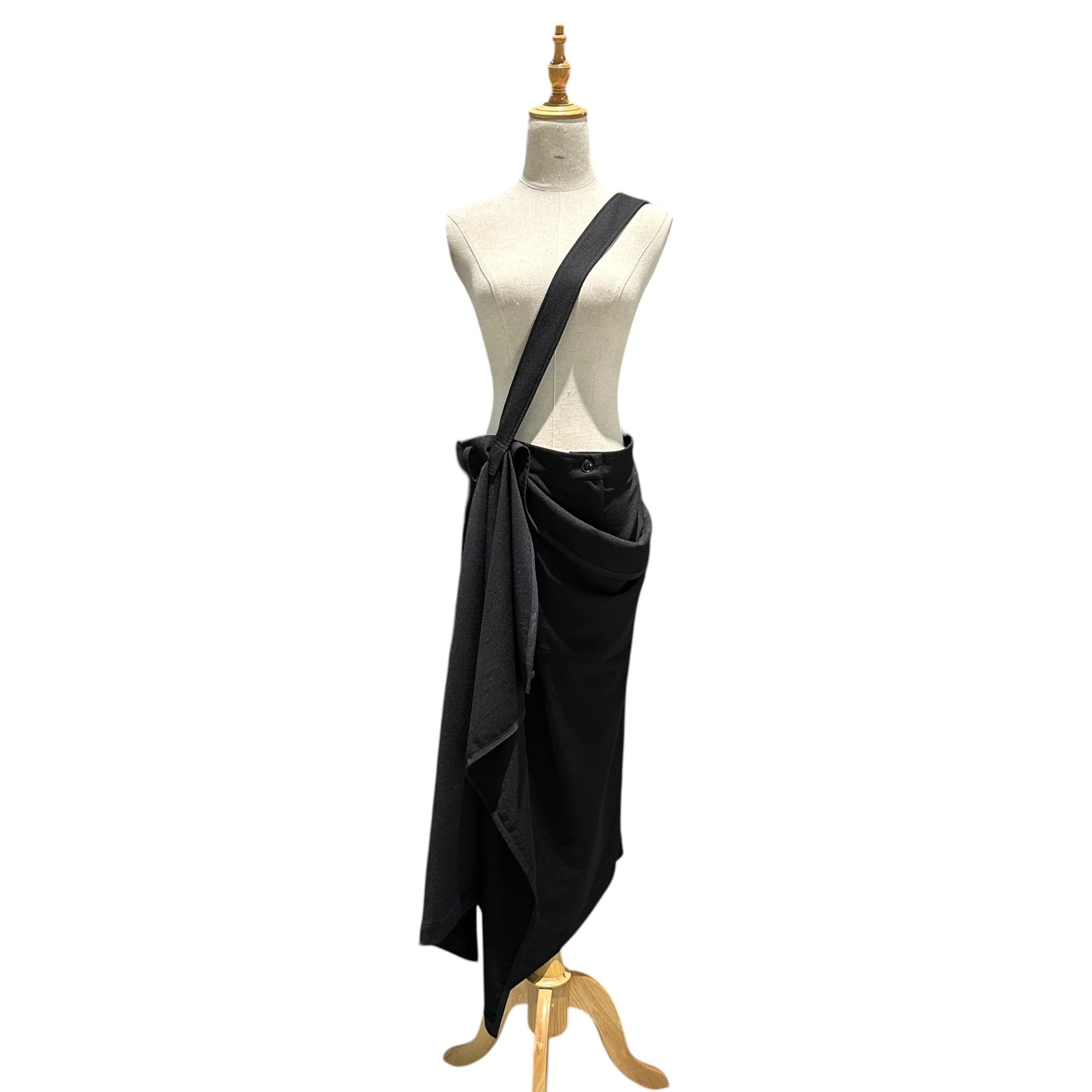 YOHJI YAMAMOTO(ヨウジヤマモト) 23AW POLYESTER TWILL 2WAY SKIRT YOHJI YAMAMOTO(ヨウジヤマモト) 23AW POLYESTER TWILL 2WAY SKIRT