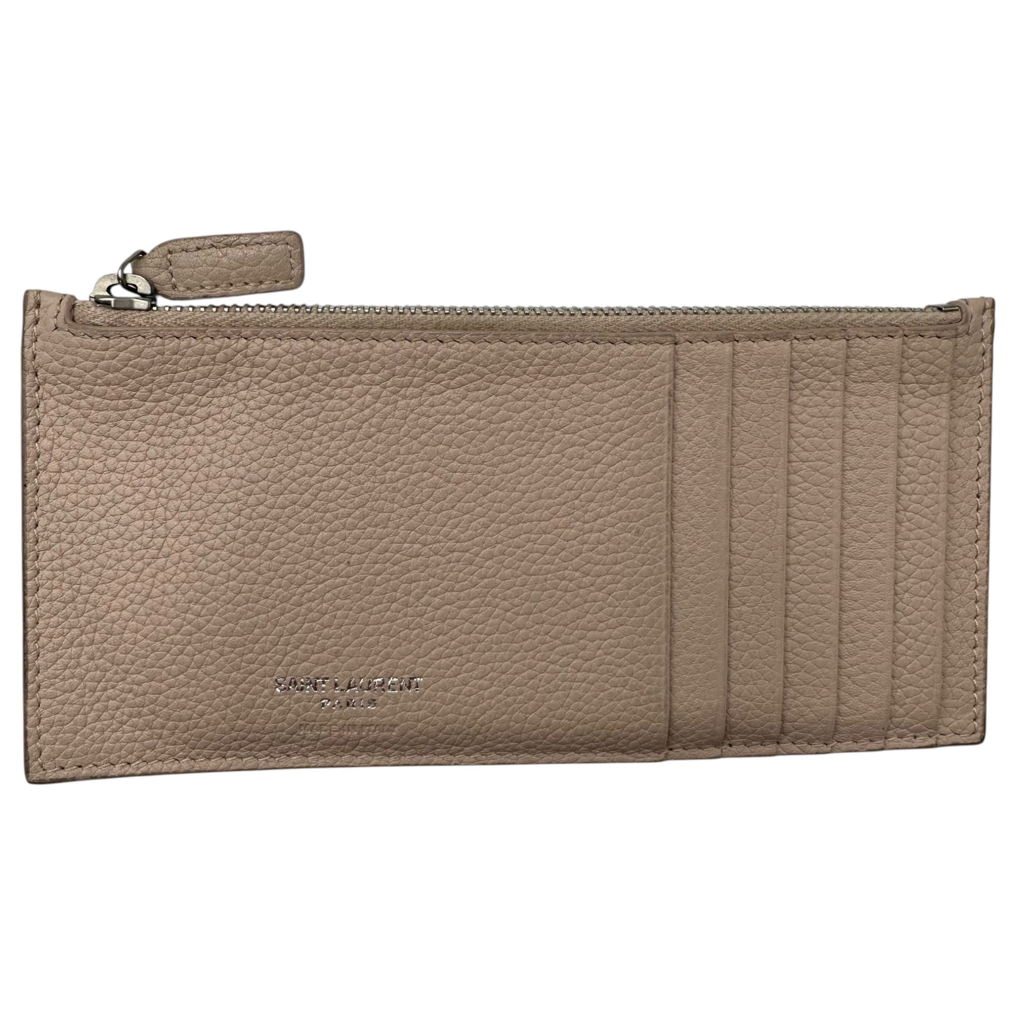 YVES SAINT LAURENT(イヴサンローラン) Sac de Jour Long Wallet サックドジュール ロング ウォレット ピンク 長財布