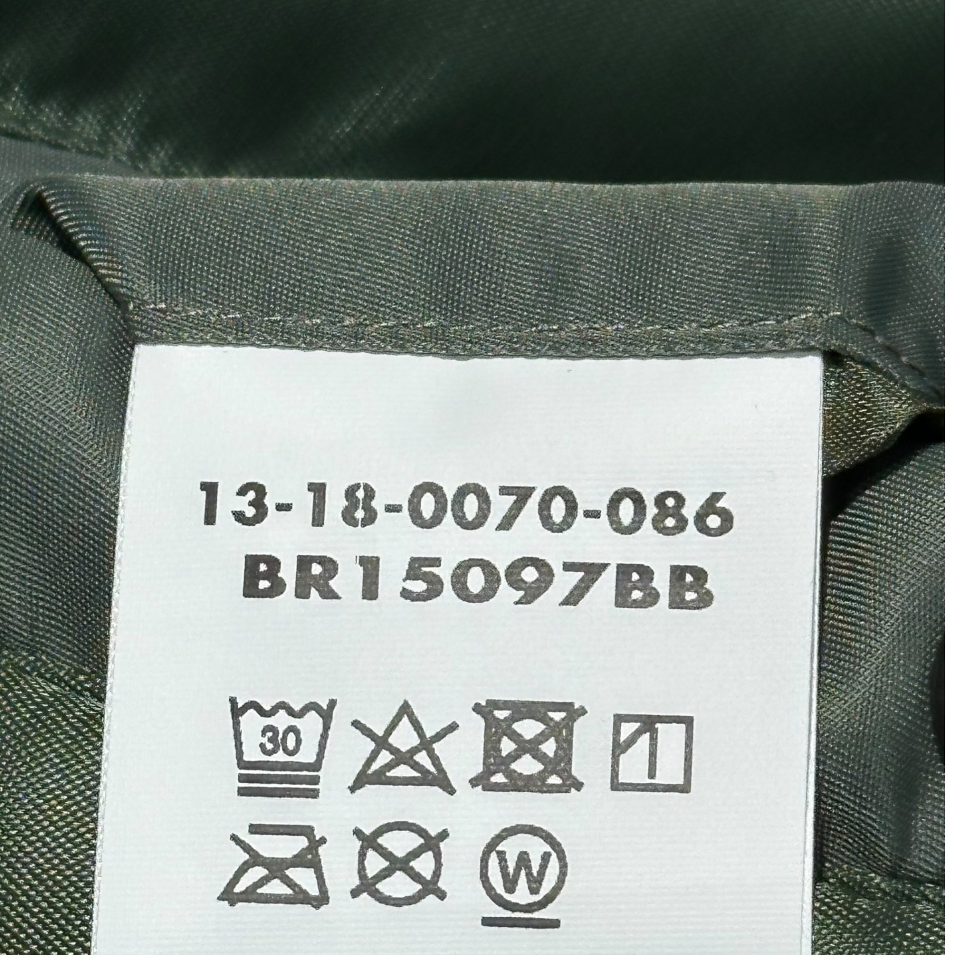 BUZZ RICKSON’S×BEAMS BOY(バズリクソンズ×ビームスボーイ) B-15D FLIGHT JACKET ミリタリー フライト ジャケット BR15097BB 13-18-0070-086 40(L程度) カーキ ファー 別注 コラボ