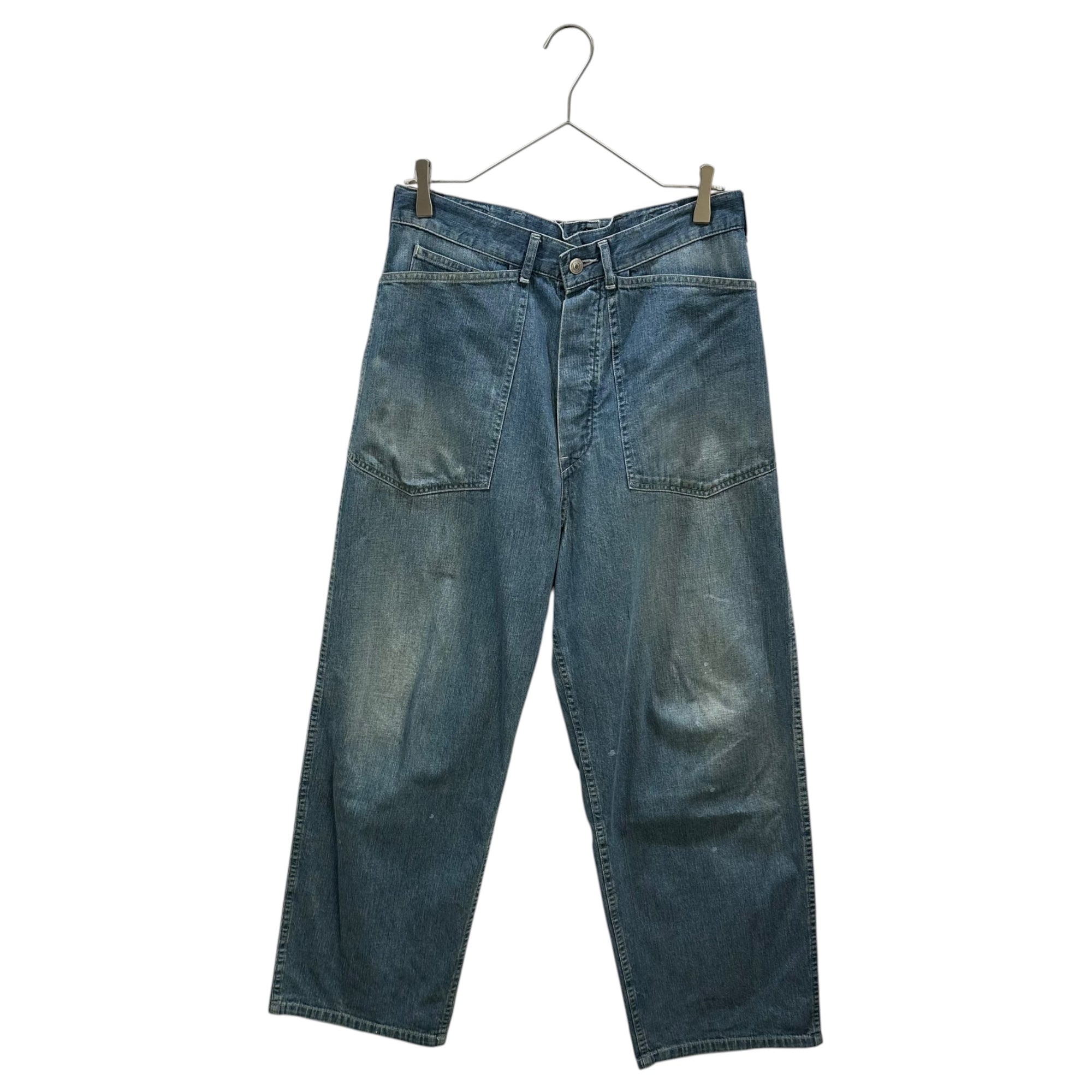 MAATEE & SONS(マーティーアンドサンズ) MILITARY DENIM VWASH PANTS ミリタリー デニム パンツ MT4103-0212B インデイゴ