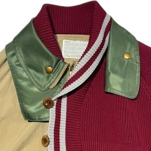 kolor(カラー) 22SS "製品染めNyタイプライター BLOUSON"/異素材ドッキングジャケット 22SCM-G03105 2 ベージュ