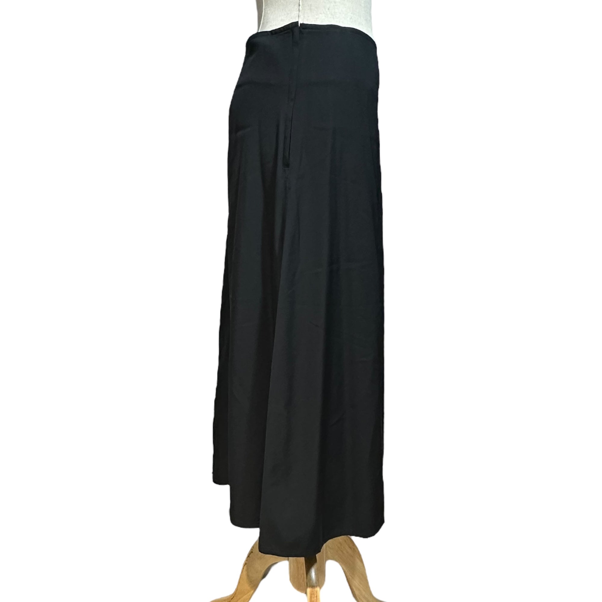 Y's(ワイズ) 11AW Wool Tucked Flare Skirt ウール タック フレア スカート YP-S28-111 2(S程度) ブラック