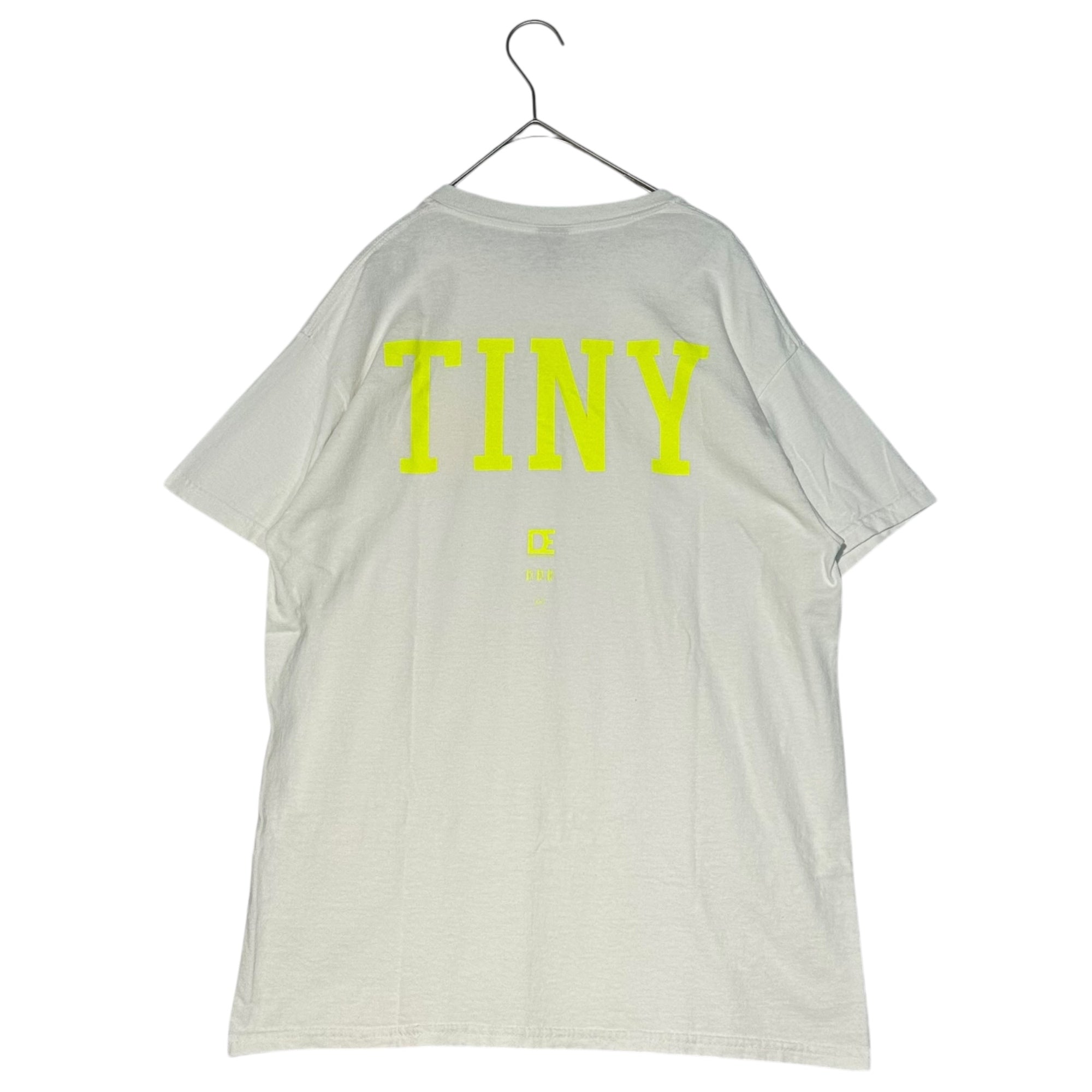 TINY PANX(タイニーパンクス) TINY PUNKS TOKYO CHRONICLE 1977-1990 T-SHIRT タイニーパンクス 書籍 Tシャツ M ホワイト×オレンジ×イエロー fragmentデザイン クラウドファンディング