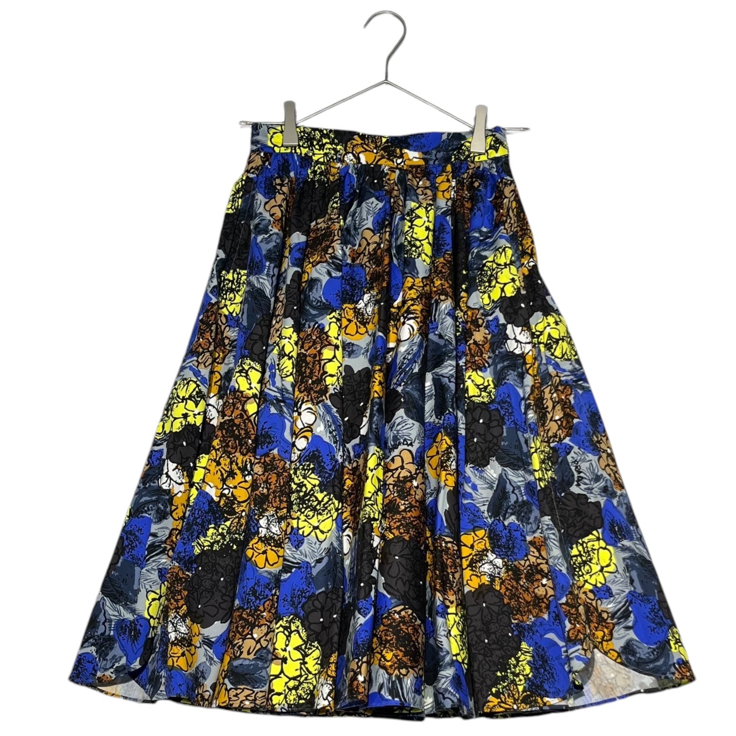 PRADA(プラダ) 17AW All-over flower print flared skirt 総柄 フラワー プリント フレア スカート P114M 36(S程度) ミックス