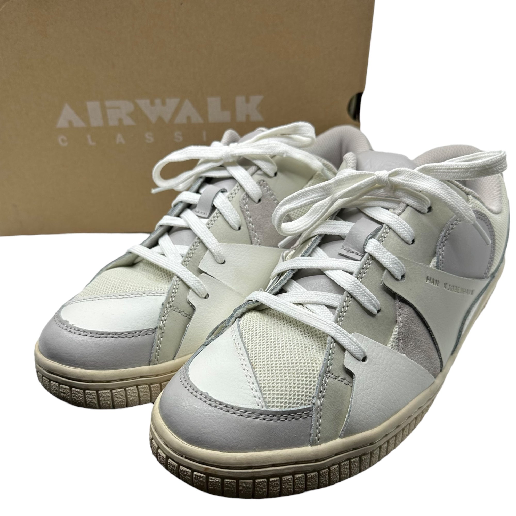 Air Walk x HAN KJOBENHAVN(エアウォーク × ハンコペンハーゲン) HAN X ハンエックス ローカットスニーカー AW00401020 29cm ホワイト×アイボリー