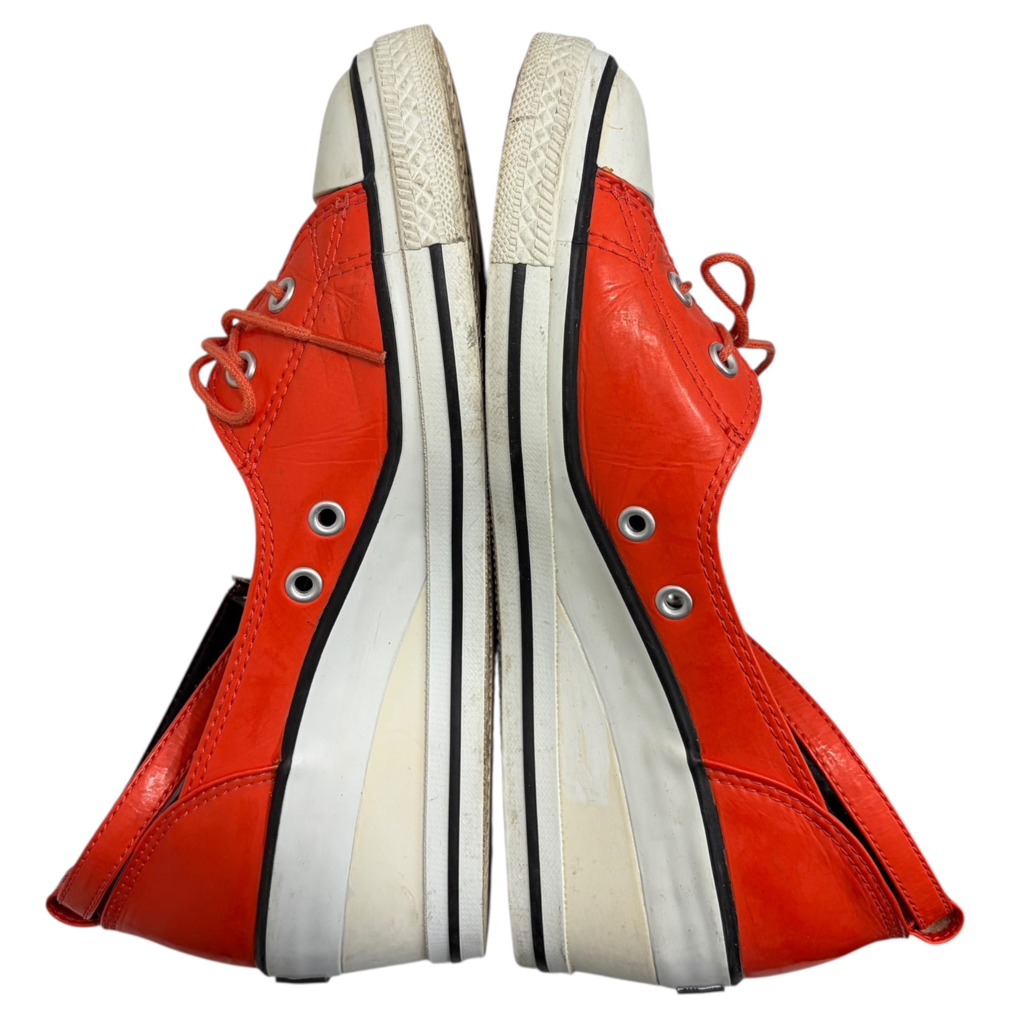 CONVERSE(コンバース) Wedge Sole Mary Jane Sneakers ウェッジソール メリージェーン スニーカー 24cm オレンジ パンプス
