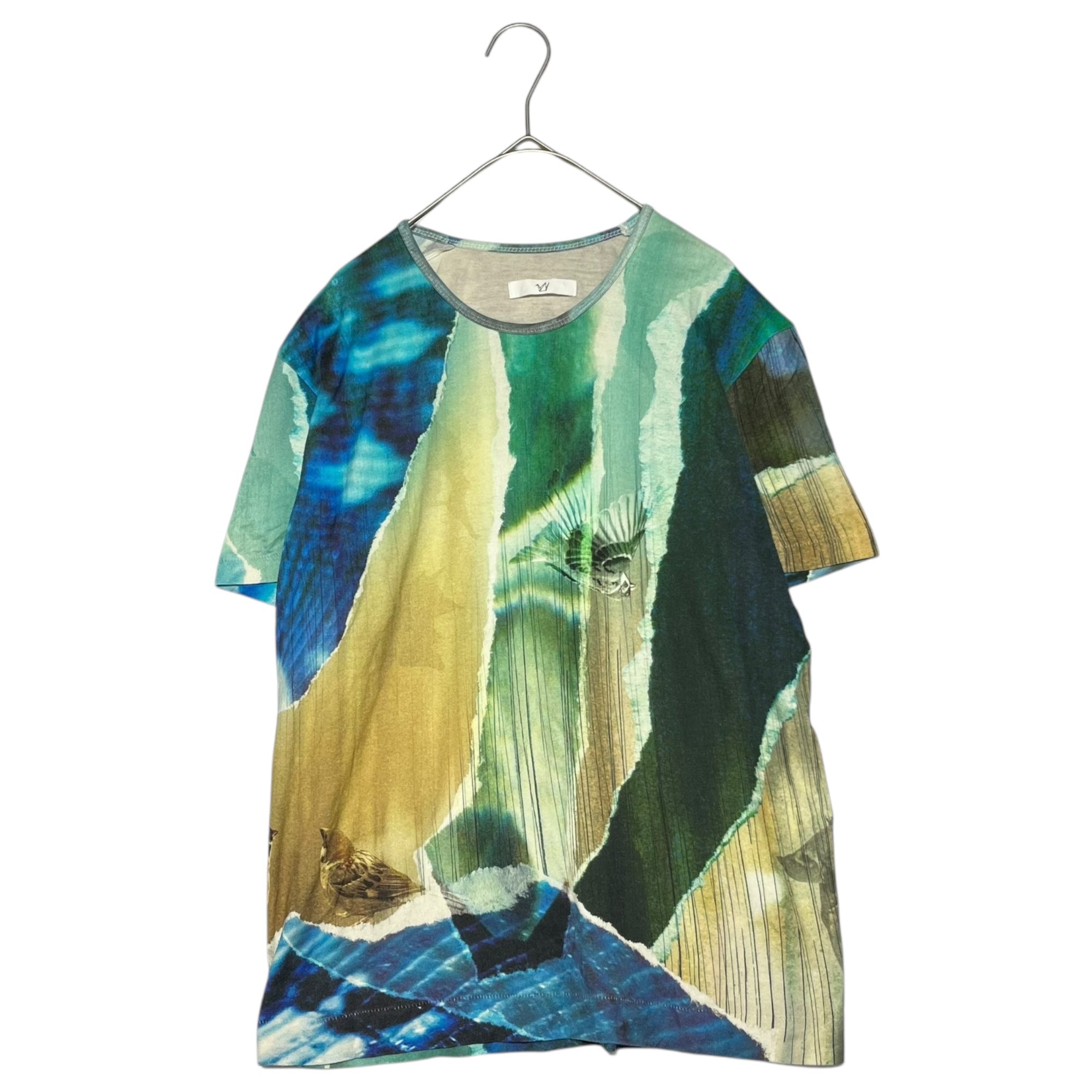 ohta(オオタ) 13AW All-over print crew neck T-shirt 総プリント クルーネック Tシャツ 13AW-CS-02W M グリーン