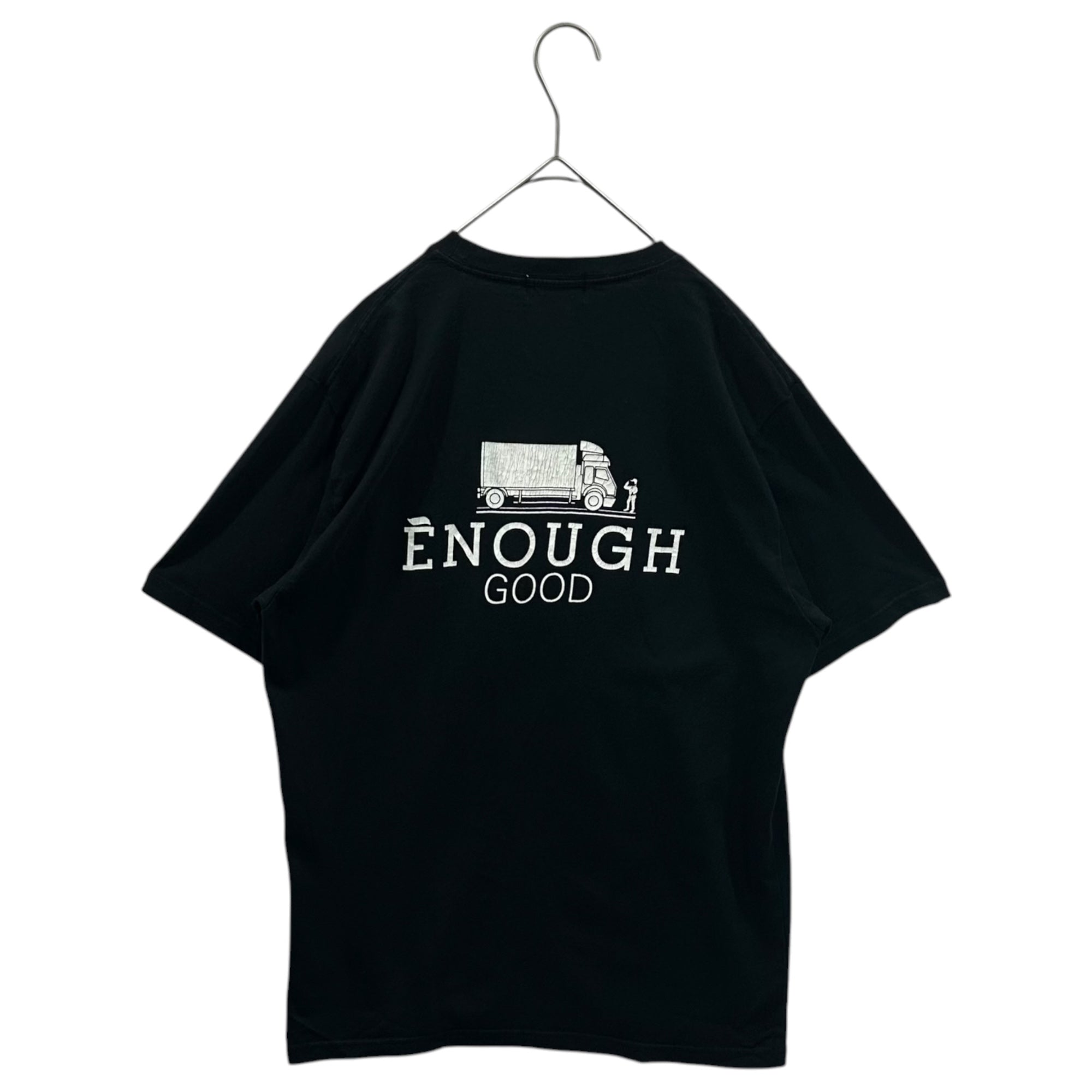 GOODENOUGH(グッドイナフ) 2015's fragment design Pocket S/S T-Shirt  ポケット 半袖 Tシャツ 表記消(L程度) ブラック×ホワイト