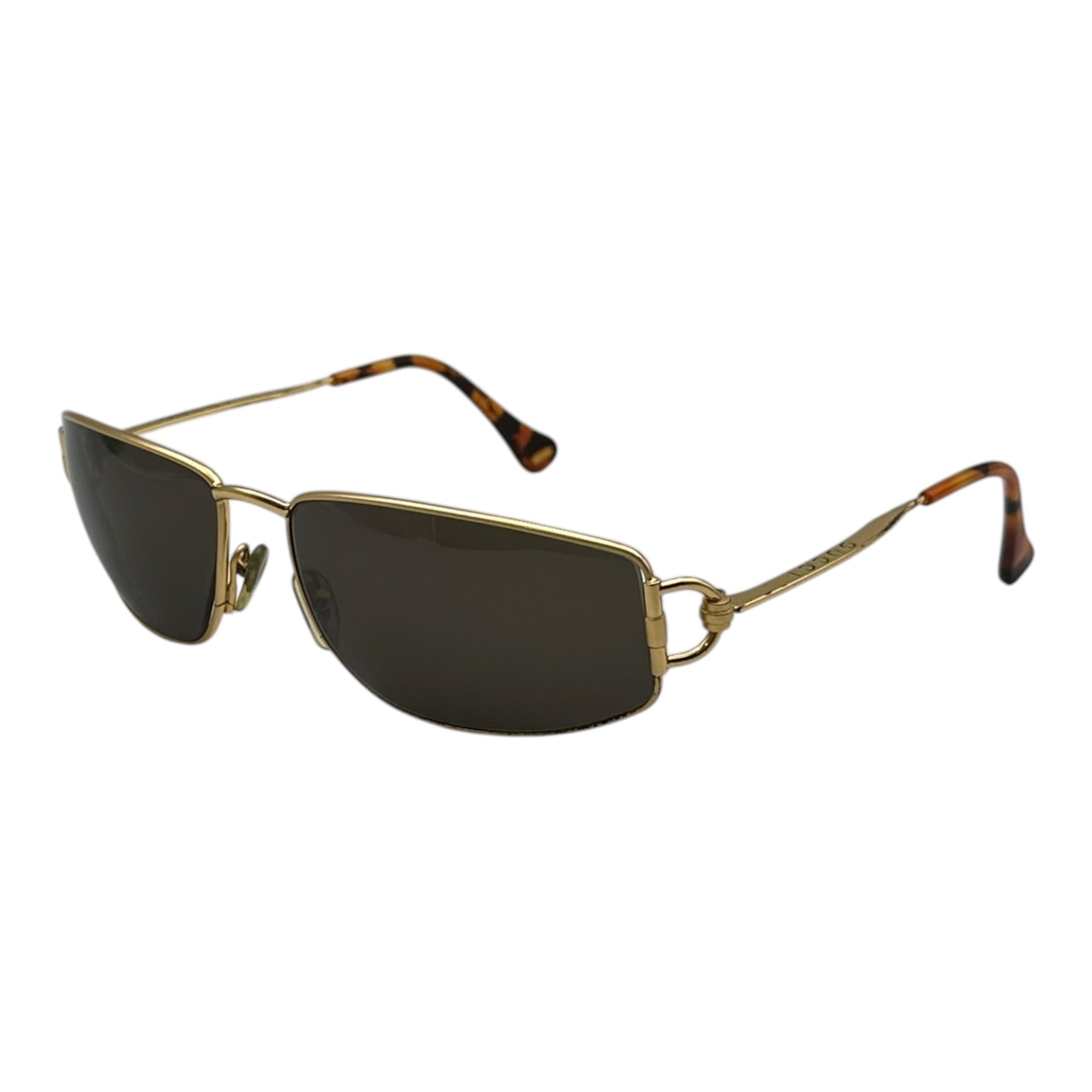 GUCCI(グッチ) Metal-Frame Sunglasses メタル フレーム サングラス GG 2601/S ゴールド×ブラック