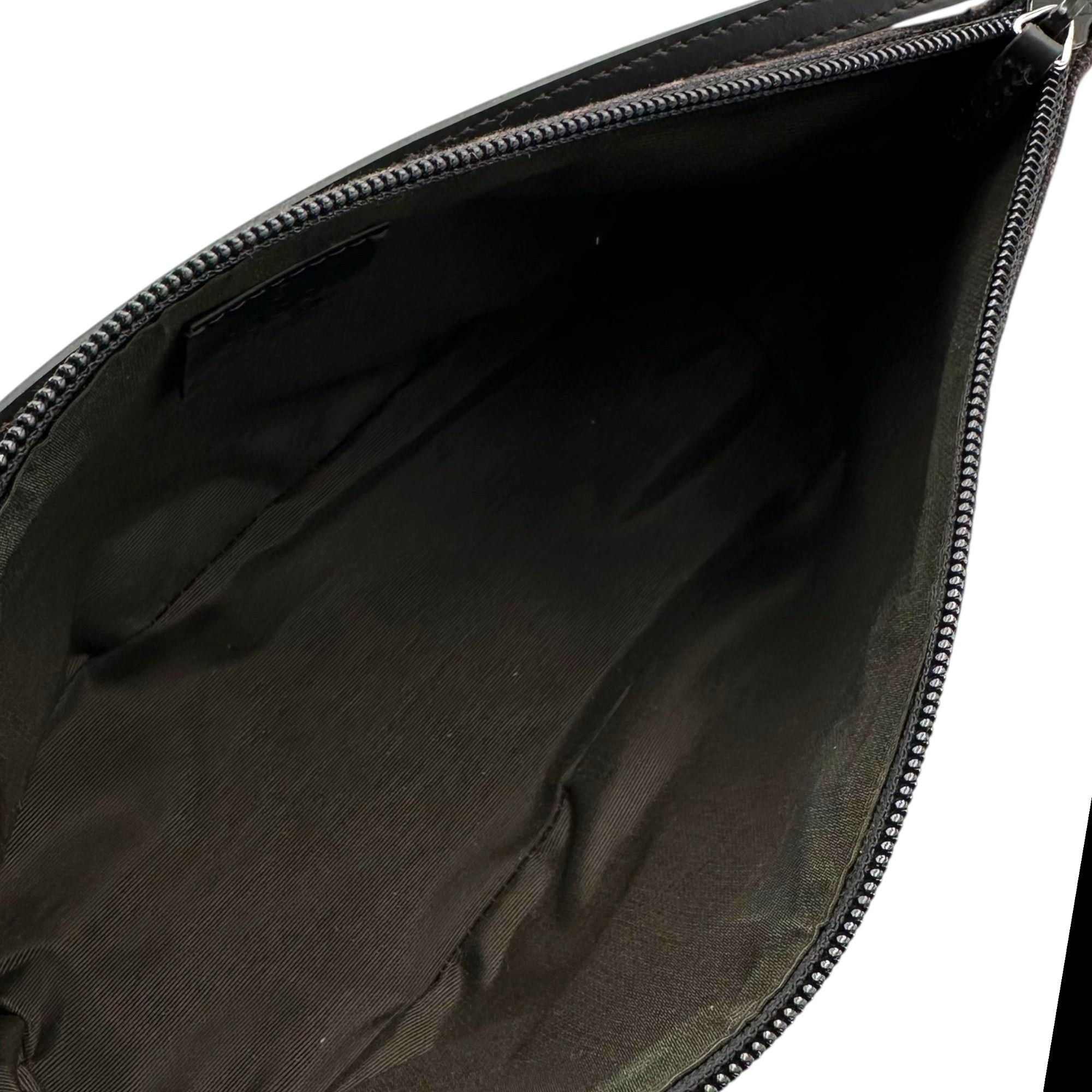 GUCCI(グッチ) GG Canvas Accessory Pouch Mini Handbag GG キャンバス アクセサリー ポーチ ミニ ハンドバッグ 07198 2123 ブラック×ブラウン
