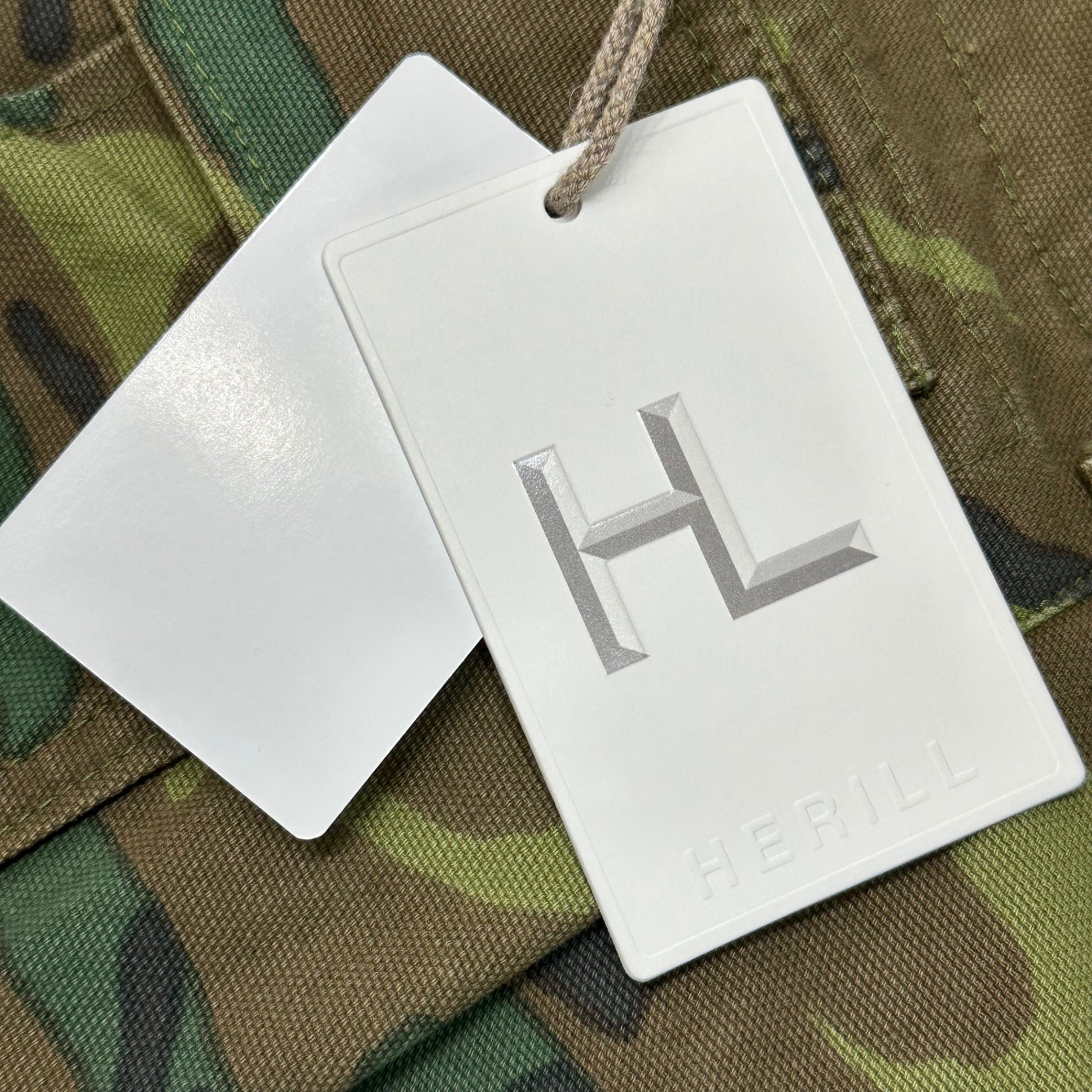 HERNO(ヘルノ) 22AW Duck ERDL Camouflage Cargopants ダック カモ フラージュ カーゴ パンツ 22-030-HL-8040-3 1 グリーン