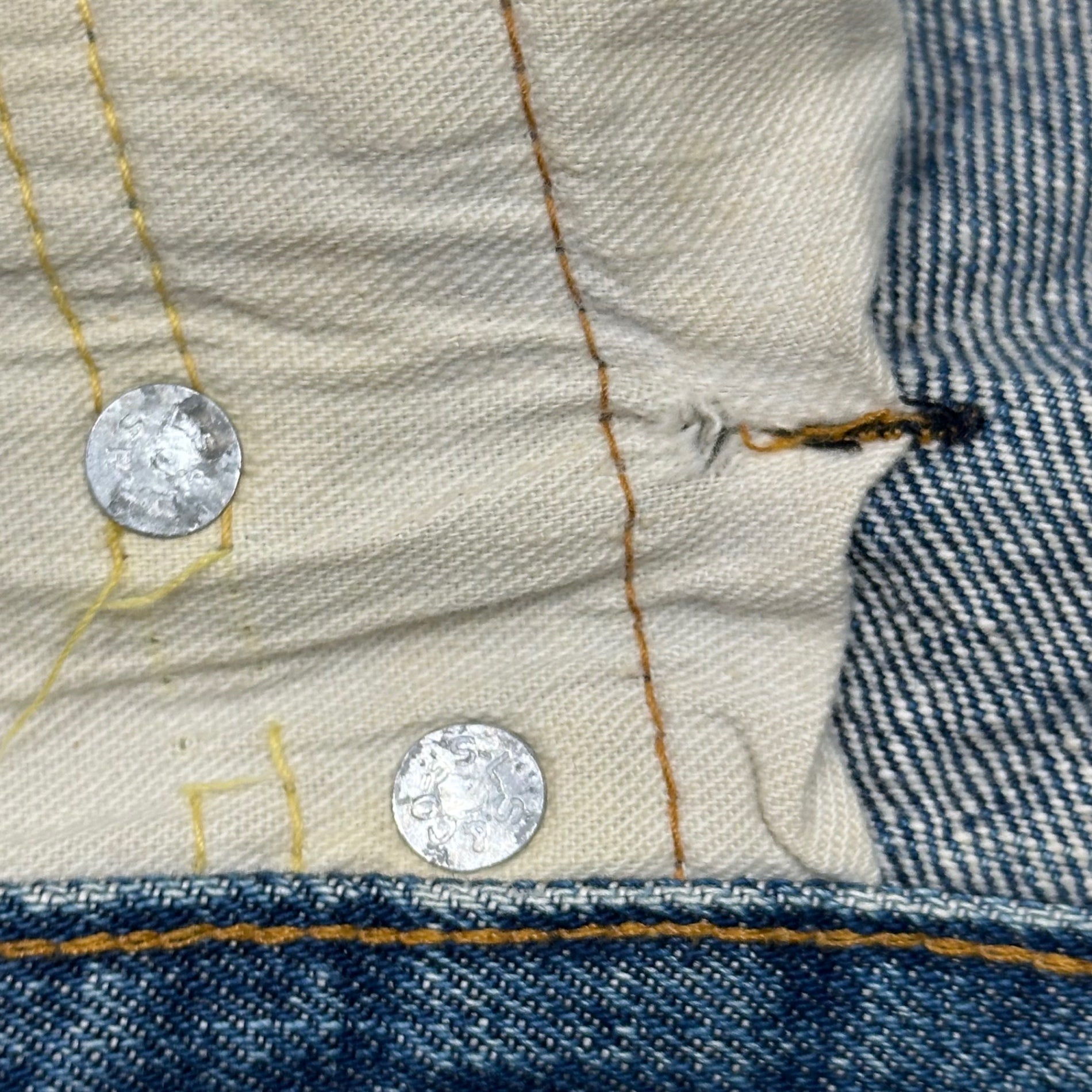 Levi's(リーバイス) 1975’s 501 Early 66 Model Vintage Denim Pants 66前期 ヴィンテージ デニム パンツ 実寸約W34.5 インディゴ 70's 70年代 1975年12月製造