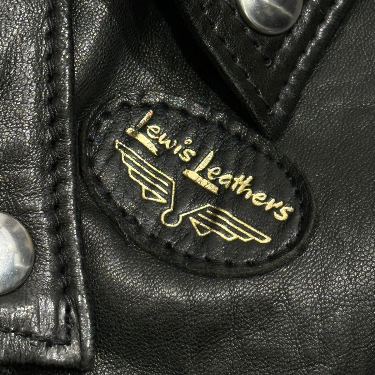 LEWIS Leathers(ルイスレザー) LIGHTNING TIGHT FIT ライトニング タイトフィット 402T 34 ブラック ダブル ライダース レザー ジャケット