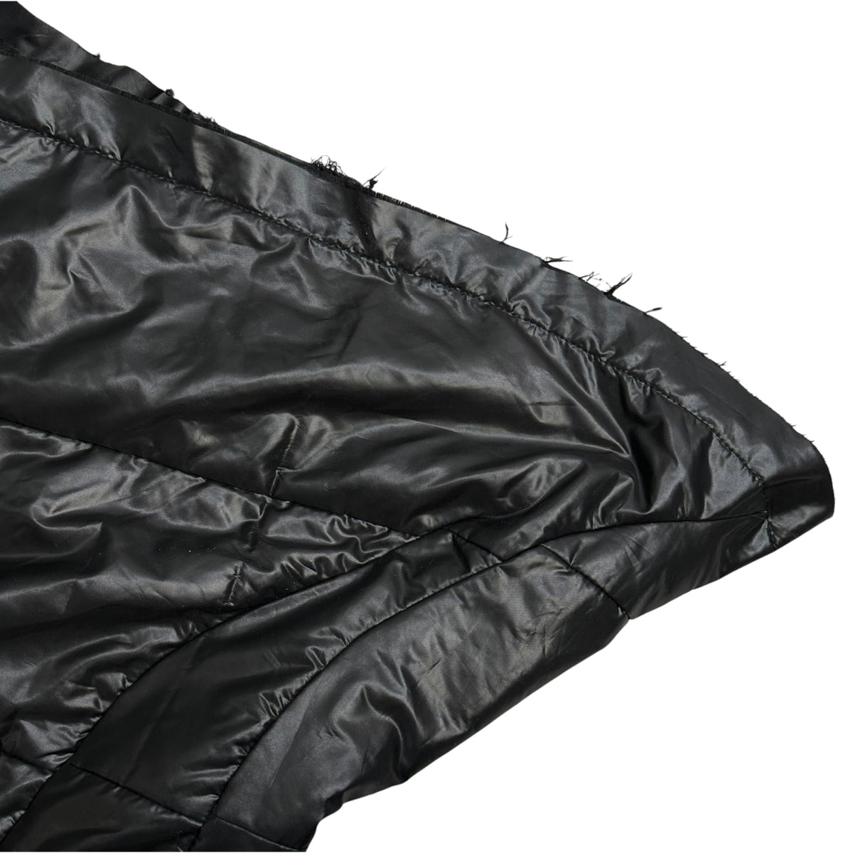 JUNYA WATANABE COMME des GARCONS(ジュンヤワタナベコムデギャルソン) 2004AW Padded Polyester Skirt 中綿 ポリ スカート JN-S080 S ブラック AD2004 00s アーカイブ