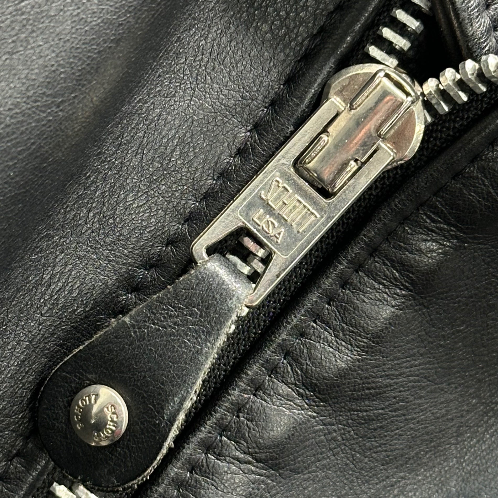 SCHOTT(ショット) 90's Custom Patch Leather Rider's Jacket 90年代