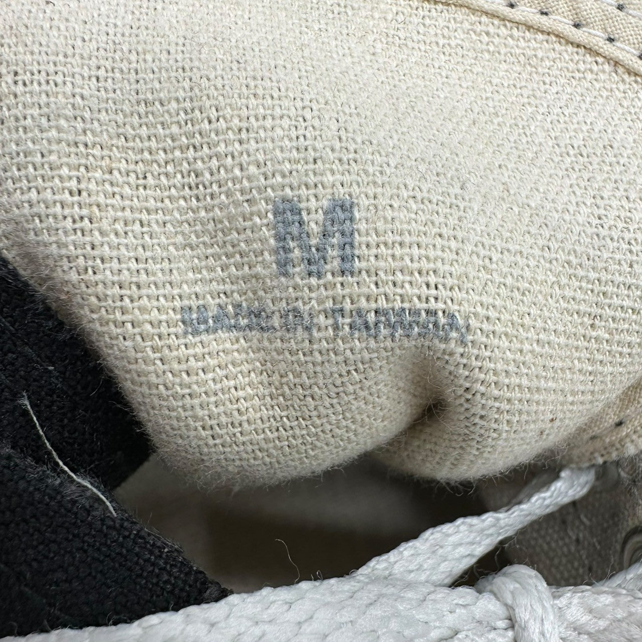 UNDERCOVER(アンダーカバー) Toe Logo Canvas Sneakers Jack Purcell Type トゥ ロゴ キャンバス スニーカー ジャックパーセルタイプ UC2B9F05 M(26.0~26.5cm) ブラック 箱付