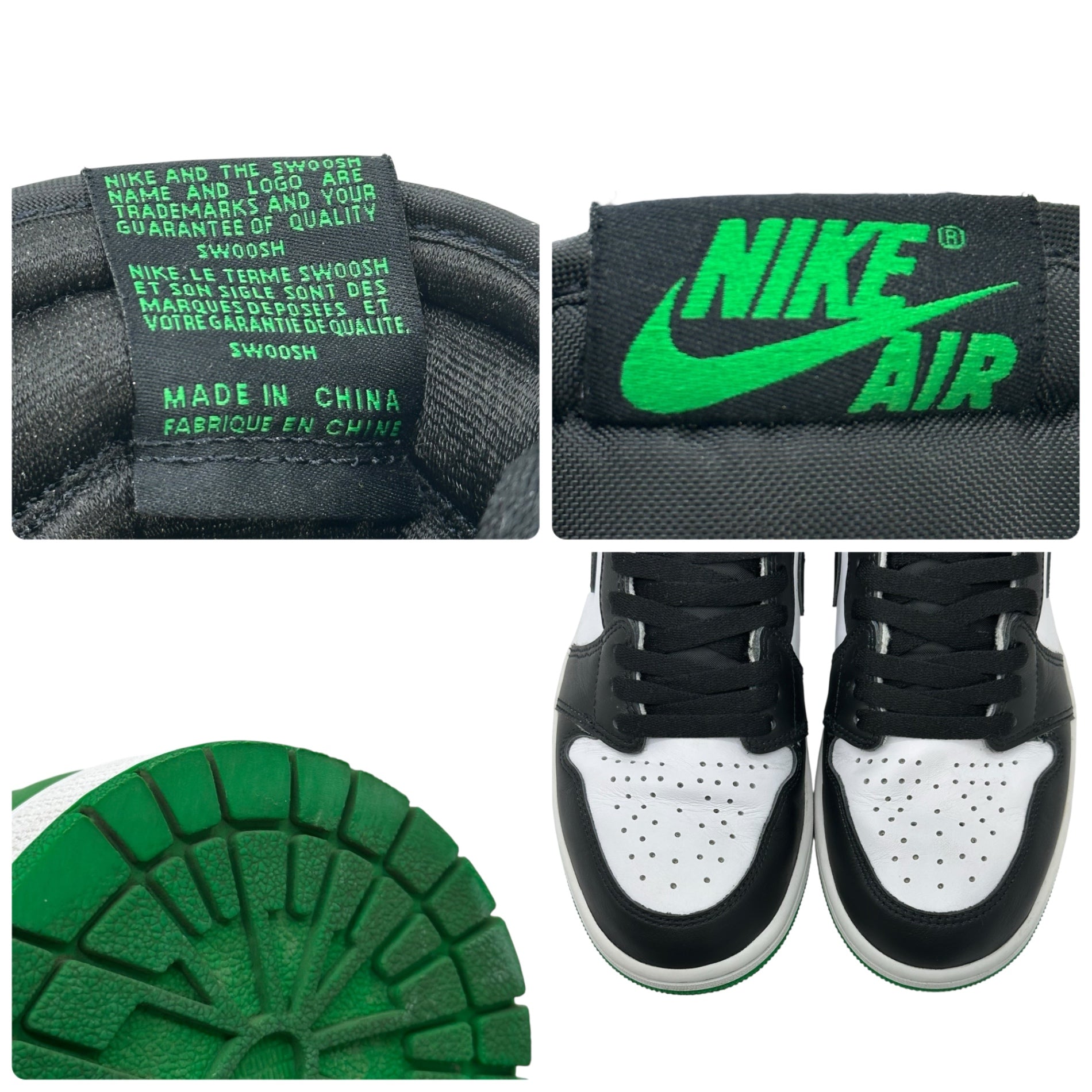 NIKE(ナイキ) Air Jordan 1 Retro High OG エアジョーダン 1 レトロ ハイ セルティックス DZ5485-031 27cm グリーン×ホワイト AI1 ハイカット スニーカー
