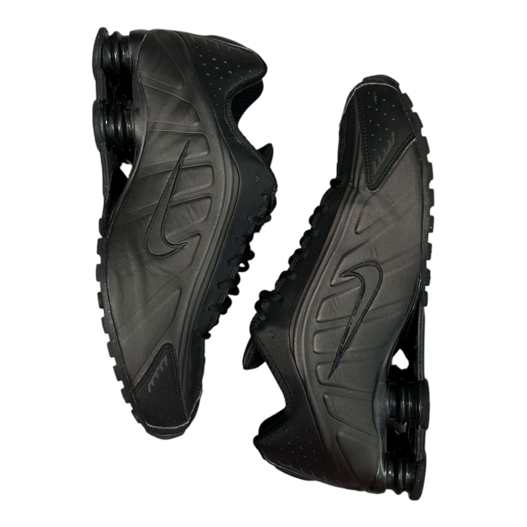 NIKE(ナイキ) Shox R4 "Black/Bright Crimson" ショックス スニーカー HQ1988-001 28.5cm ブラウン