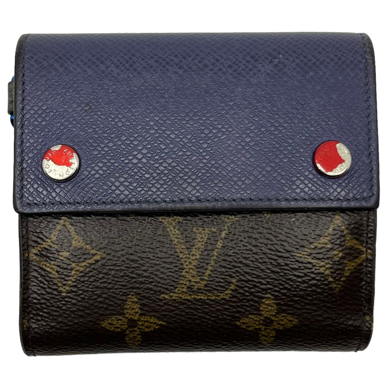 札入れ×1ルイヴィトン LOUIS VUITTON コンパクトウォレット キムジョーンズ