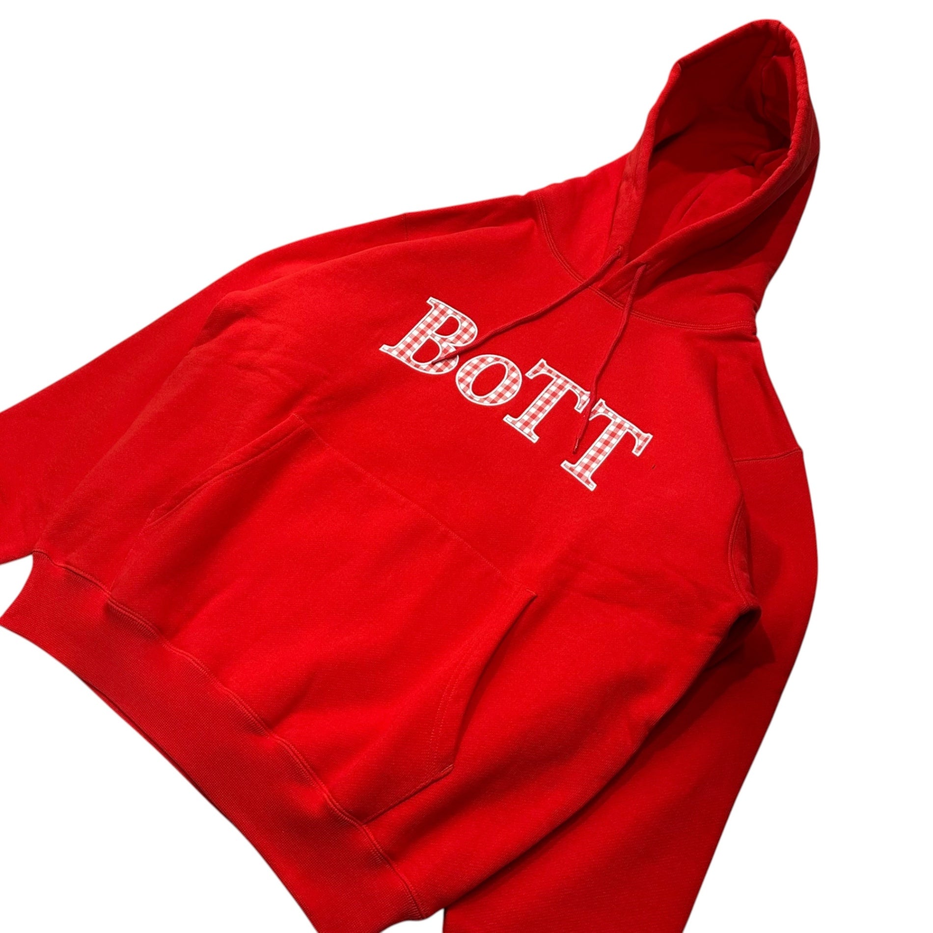 BoTT(ボット) 24AW OG Logo Hoodie "Red" ロゴ フーディ  244BoTT01 L レッド プルオーバー パーカー