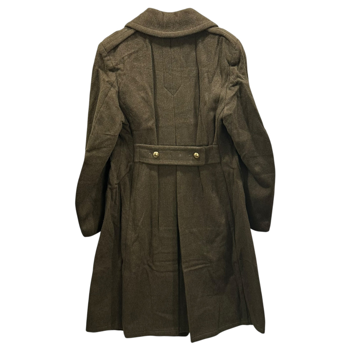 FRENCH MILITARY(フランス軍) 1950's~ Vintage Officer Wool Long Coat ヴィンテージ オフィサー ウール ロング コート 42 オリーブ 推定50年代 メルトン