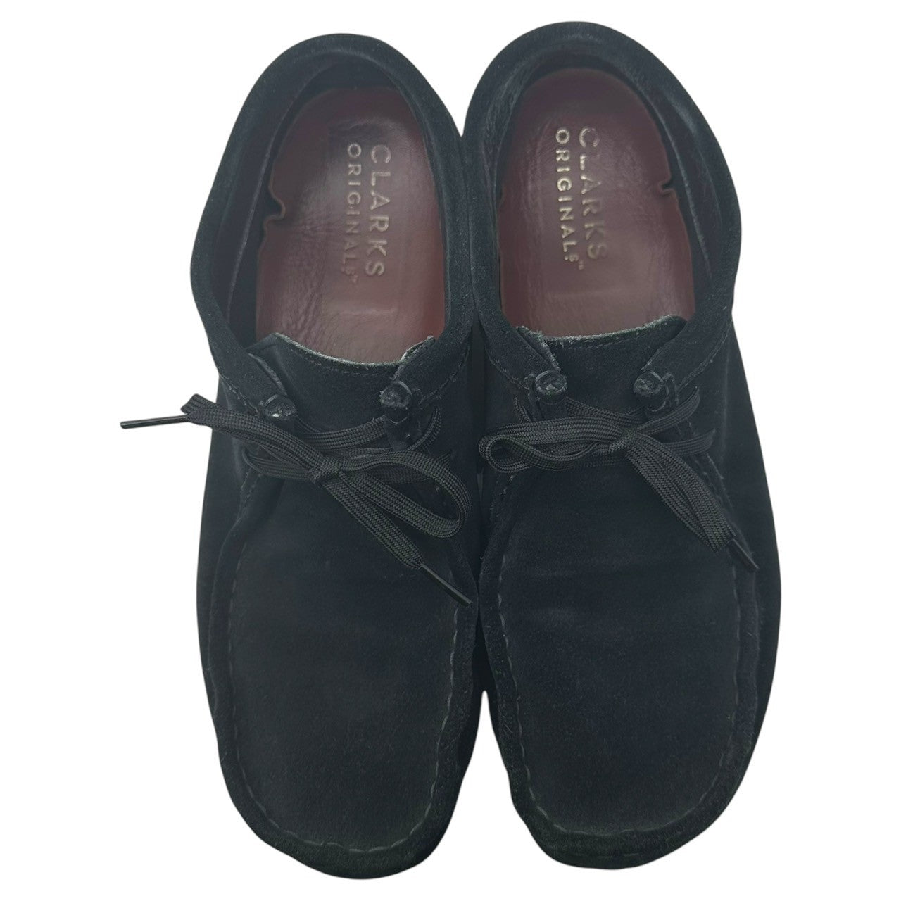 clarks(クラークス) Wallabee GTX ワラビー GORE-TEX 26149449 26.5cm ブラック GORE-TEX モカシン スウェード レザー シューズ 箱付