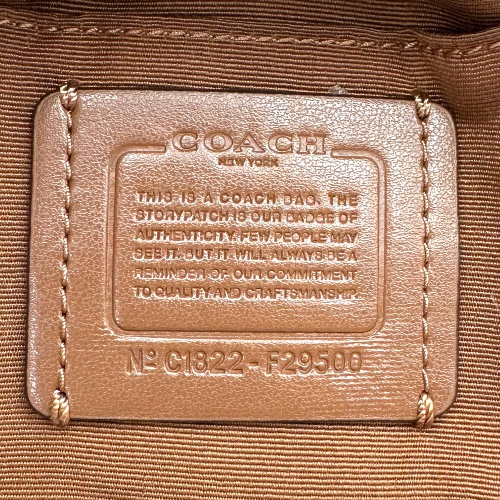 COACH(コーチ) Signature Mini Tote Bag シグネチャー ミニ トート