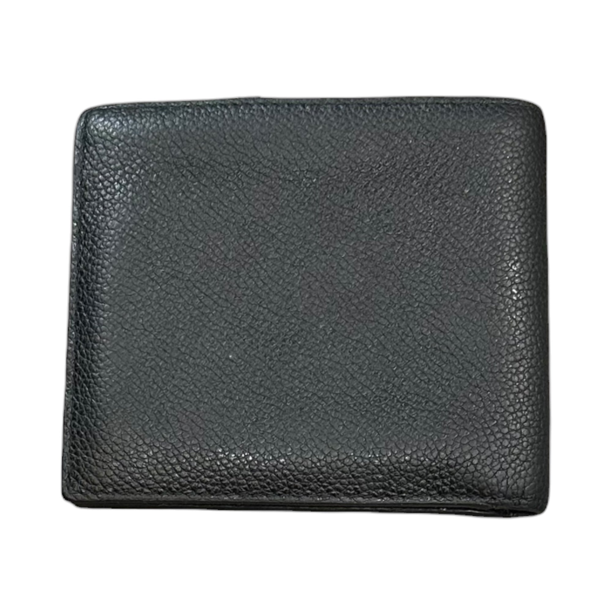 PRADA(プラダ) Vitello Daino Leather Wallet ヴィッテロダイノレザー 二つ折り財布 2M0513 ブラック