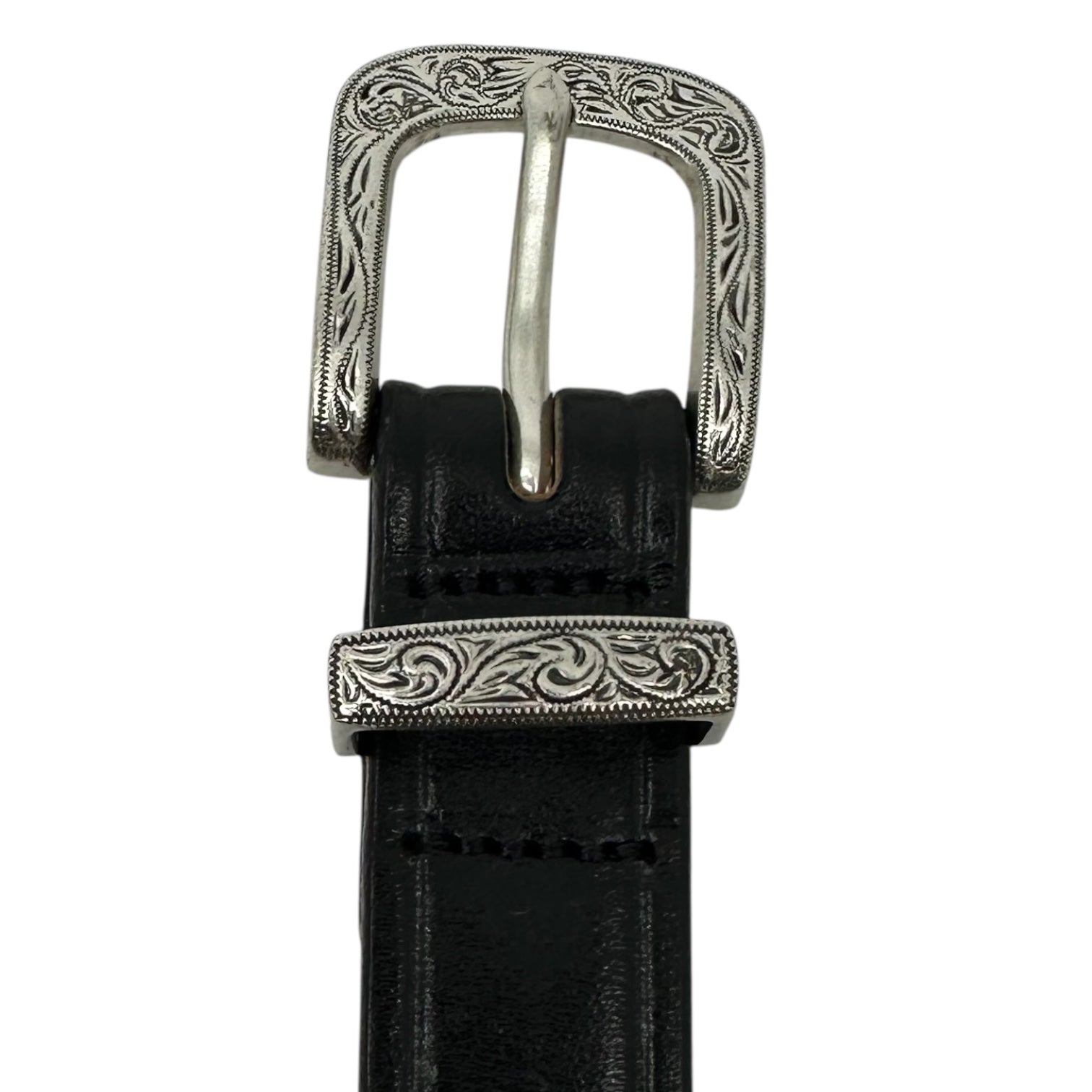 TORY LEATHER(トリーレザー) BEAMS 別注 1inch Bit belt ウエスタン レザー ベルト 2919 34 ブラック