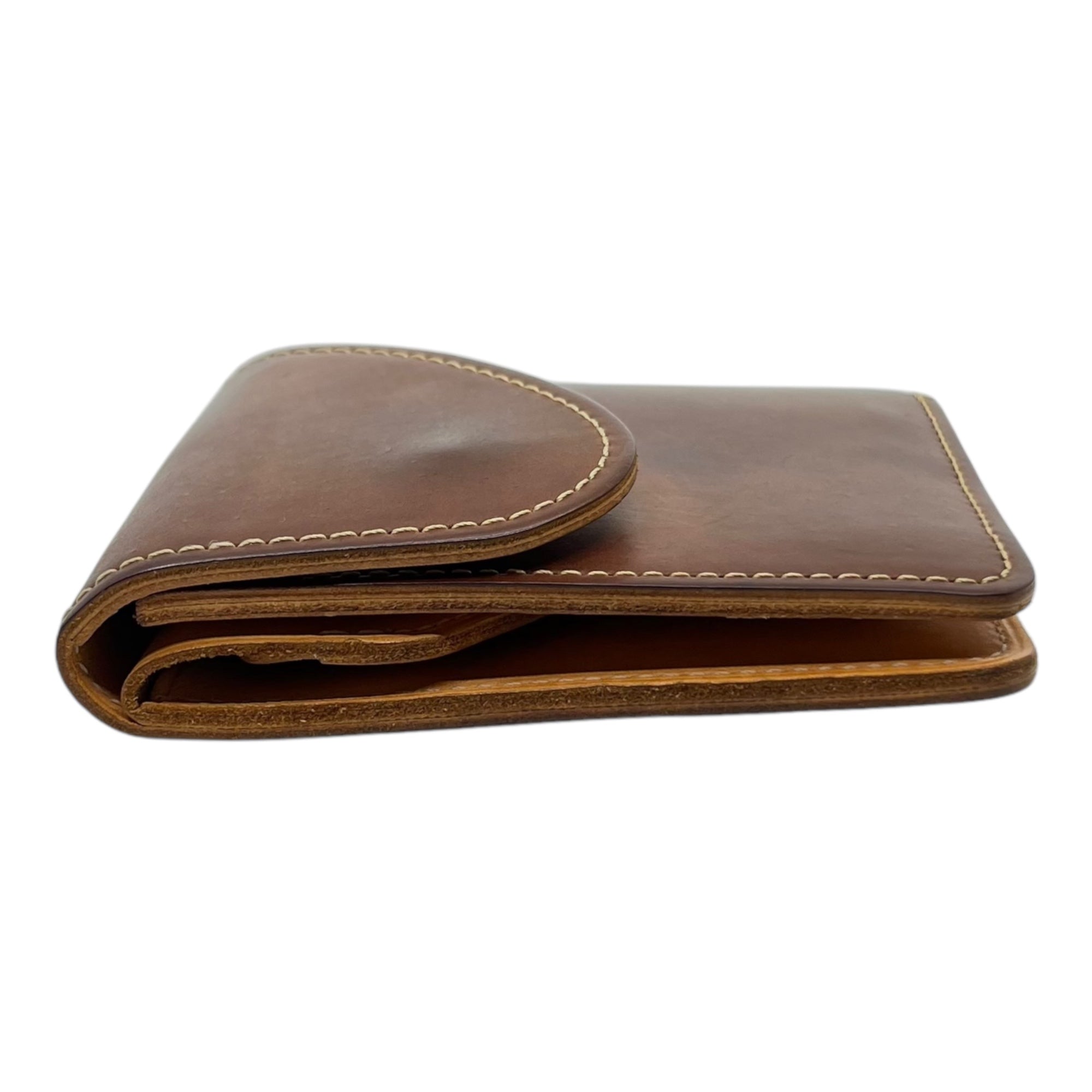 Hender Scheme(エンダースキーマ) wallet cordovan ウォレット コードバン ブラウン 2つ折り財布 コンパクト