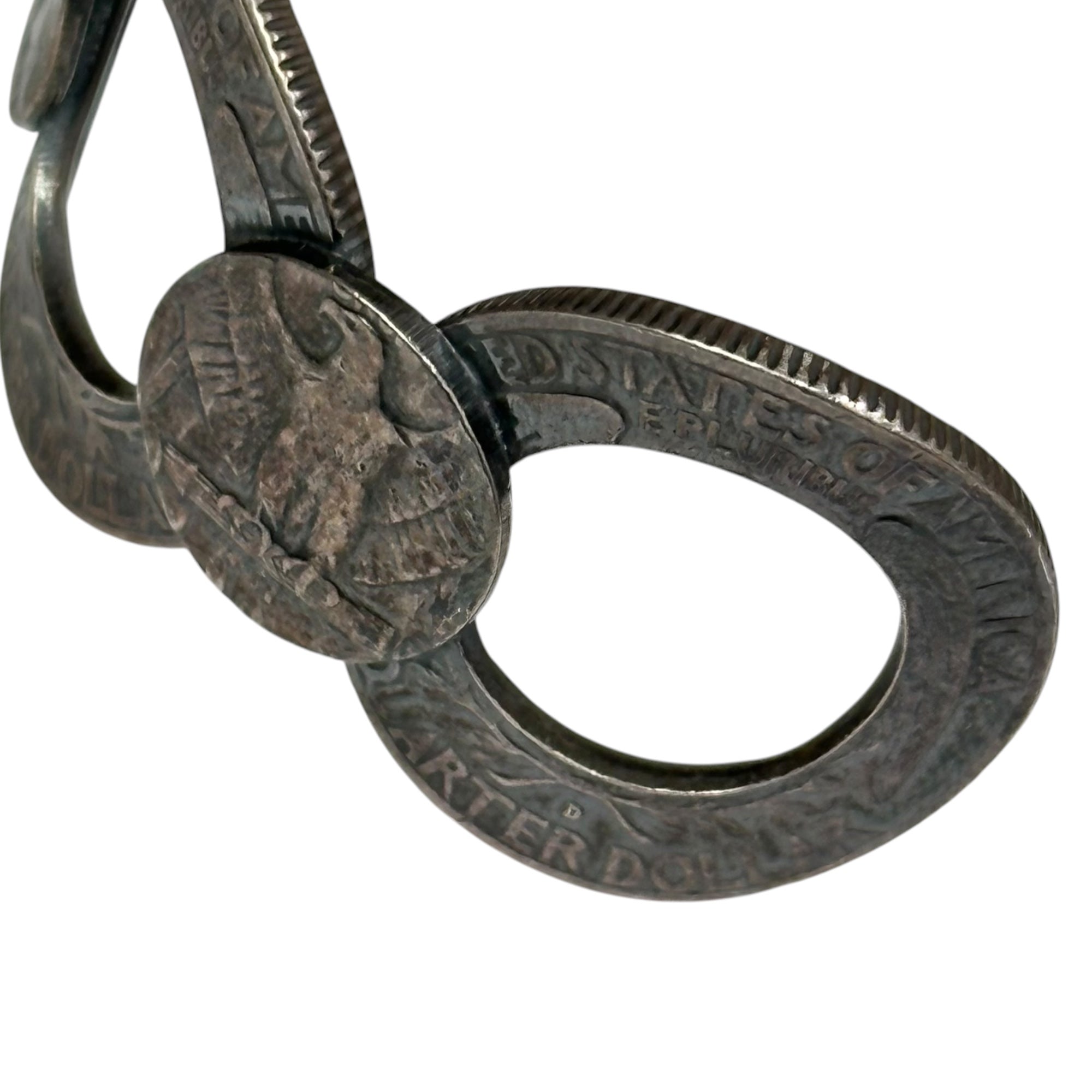 Phenomenon Beyond Description(フェノメノンビヨンドディスクリプション) RELATION BANGLE ＃B QUARTER 25セント コイン バングル PBD シルバー
