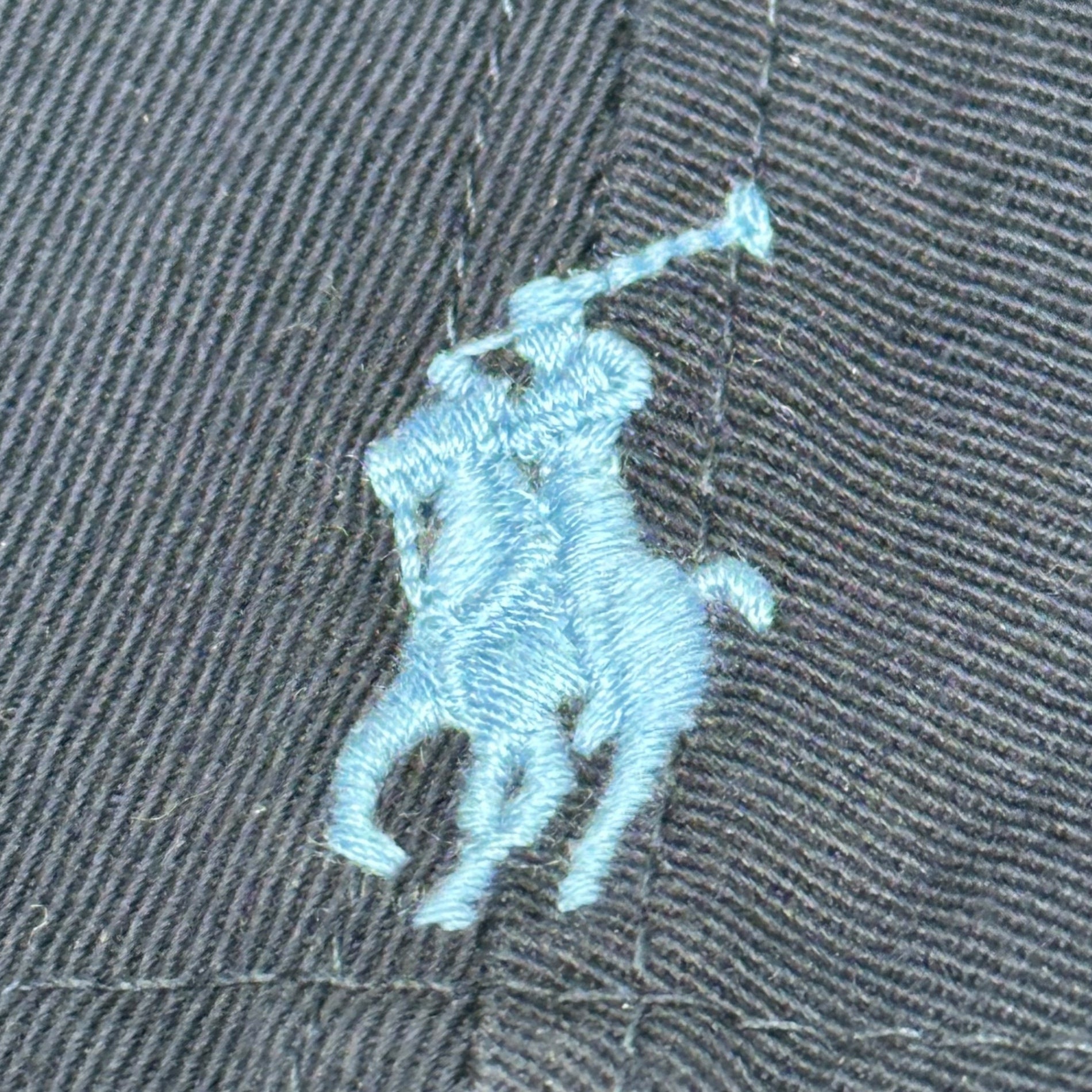 POLO RALPH LAUREN(ポロラルフローレン) Back Embroidered 6-Panel Cap バック 刺繍 6パネル キャップ ネイビー タグ切り取り