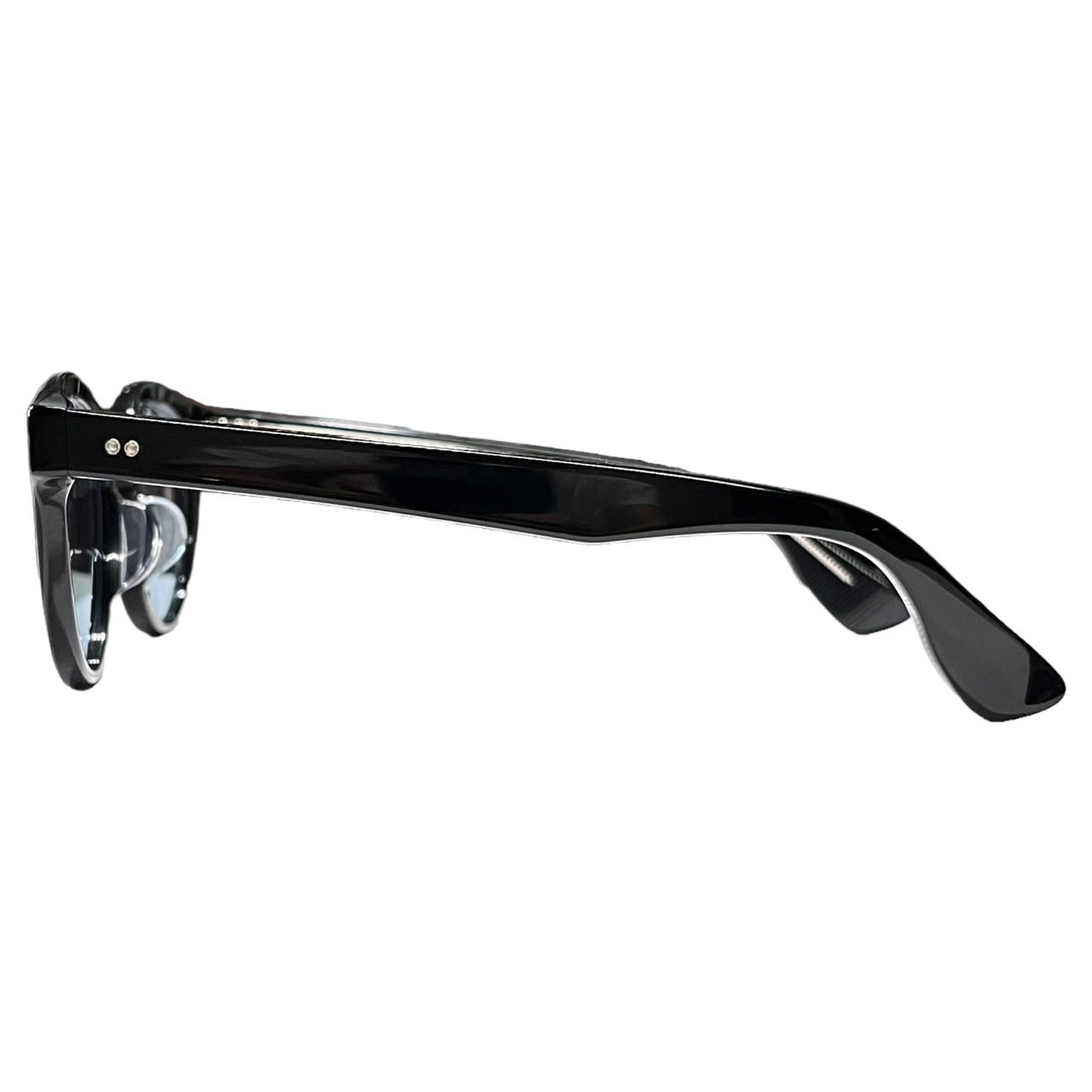 AUDIENCE(オーディエンス) cell frame sunglasses セルフレーム サングラス 金子眼鏡 KANEKO OPTICAL AUS-018 ブラック×ライトブルー ケース付属