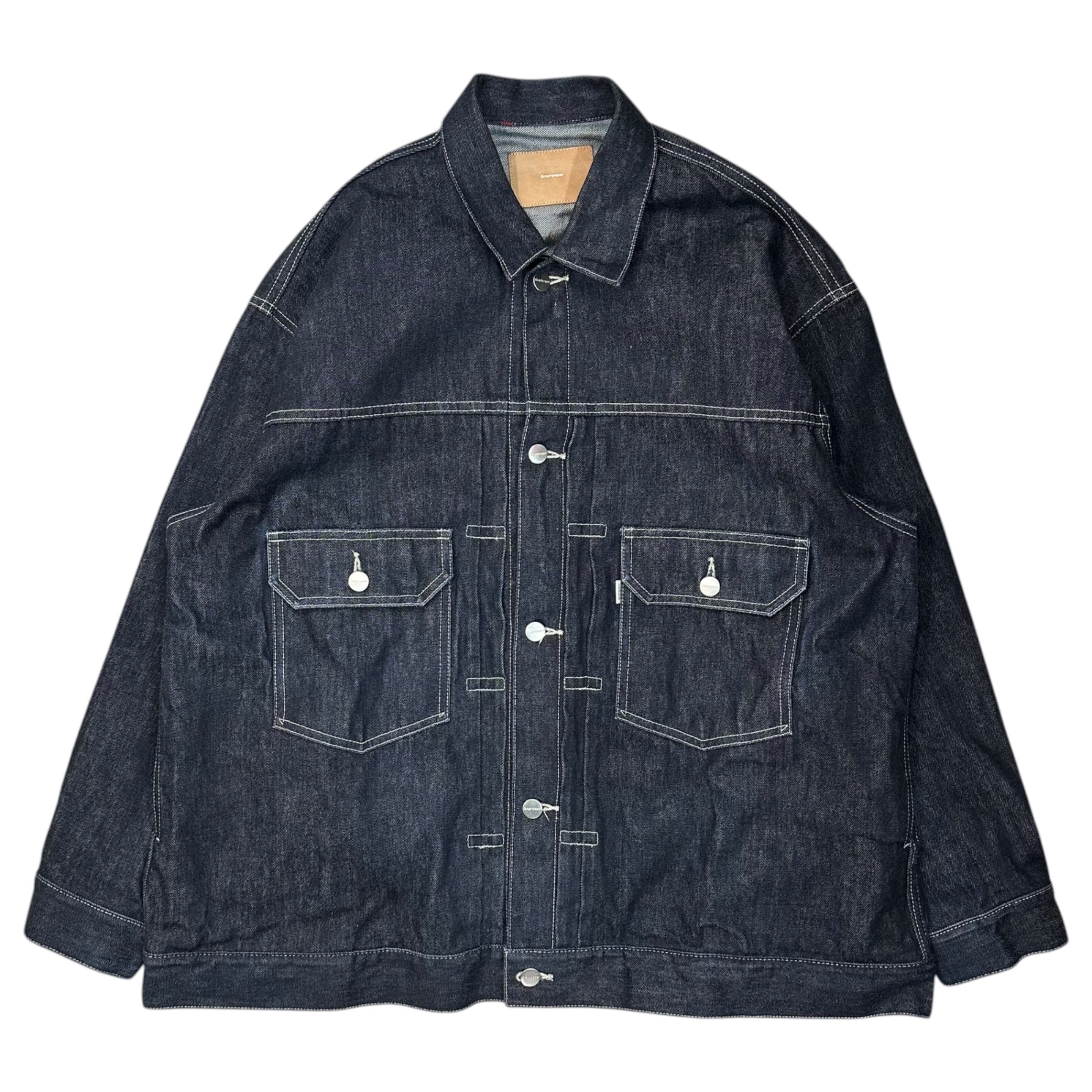 Graphpaper(グラフペーパー) 25SS Selvage Denim Jacket セルビッチ