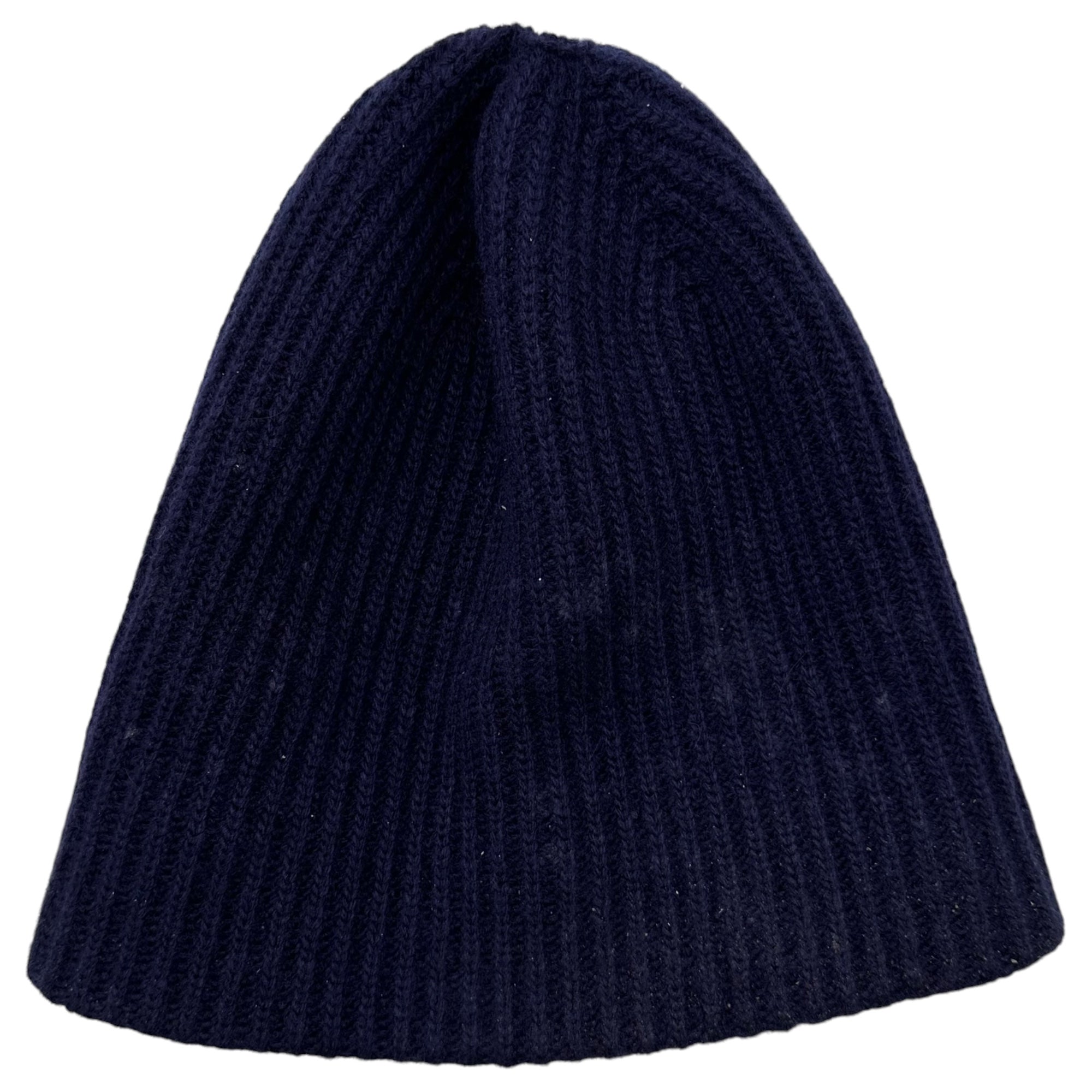 CELINE(セリーヌ) 2023AW By Hedi Slimane Logo Patch Beanie エディ期 ロゴ ワッペン ビーニー 2AH35423P TU ネイビー ニット帽