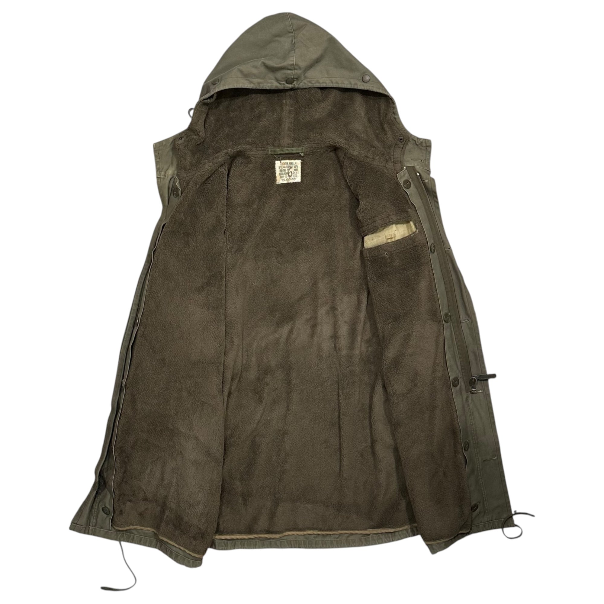 German Army(ドイツ軍) Military Mods Coat ミリタリー モッズ コート 180-190(XL程度) カーキ