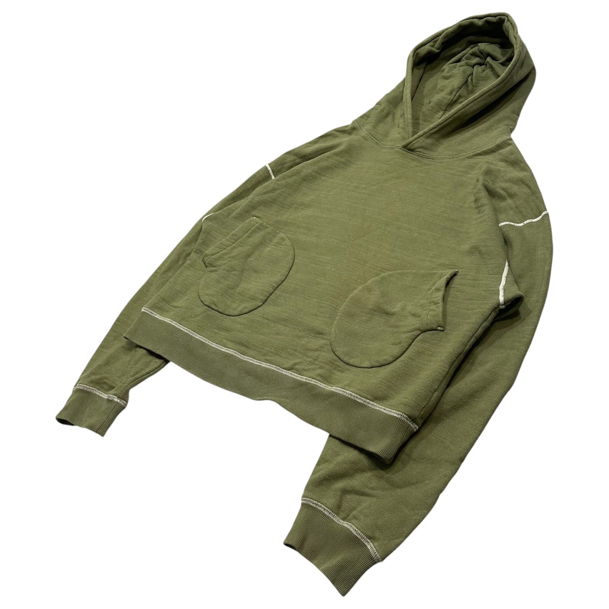 cmmawear(コマウェア) 2024AW GLOBE HOODIE グローブ フーディー L グリーン パーカー