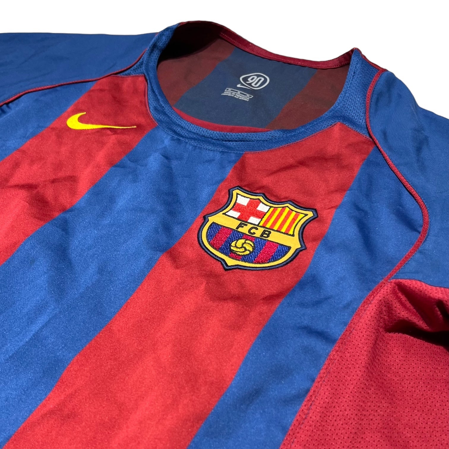 NIKE(ナイキ) 00's barcelona game shirt バルセロナ ゲームシャツ M レッド×ブルー Tシャツ F40106AOM