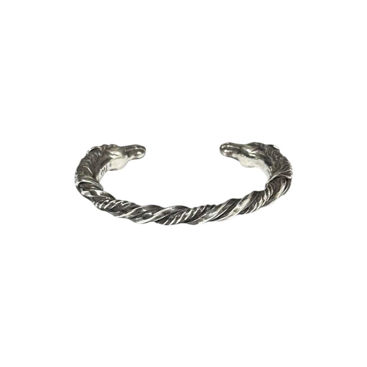 Peanuts&Co.(ピーナッツアンドカンパニー) HORSE TWIST BANGLE ホース ツイスト バングル シルバー SILVER
