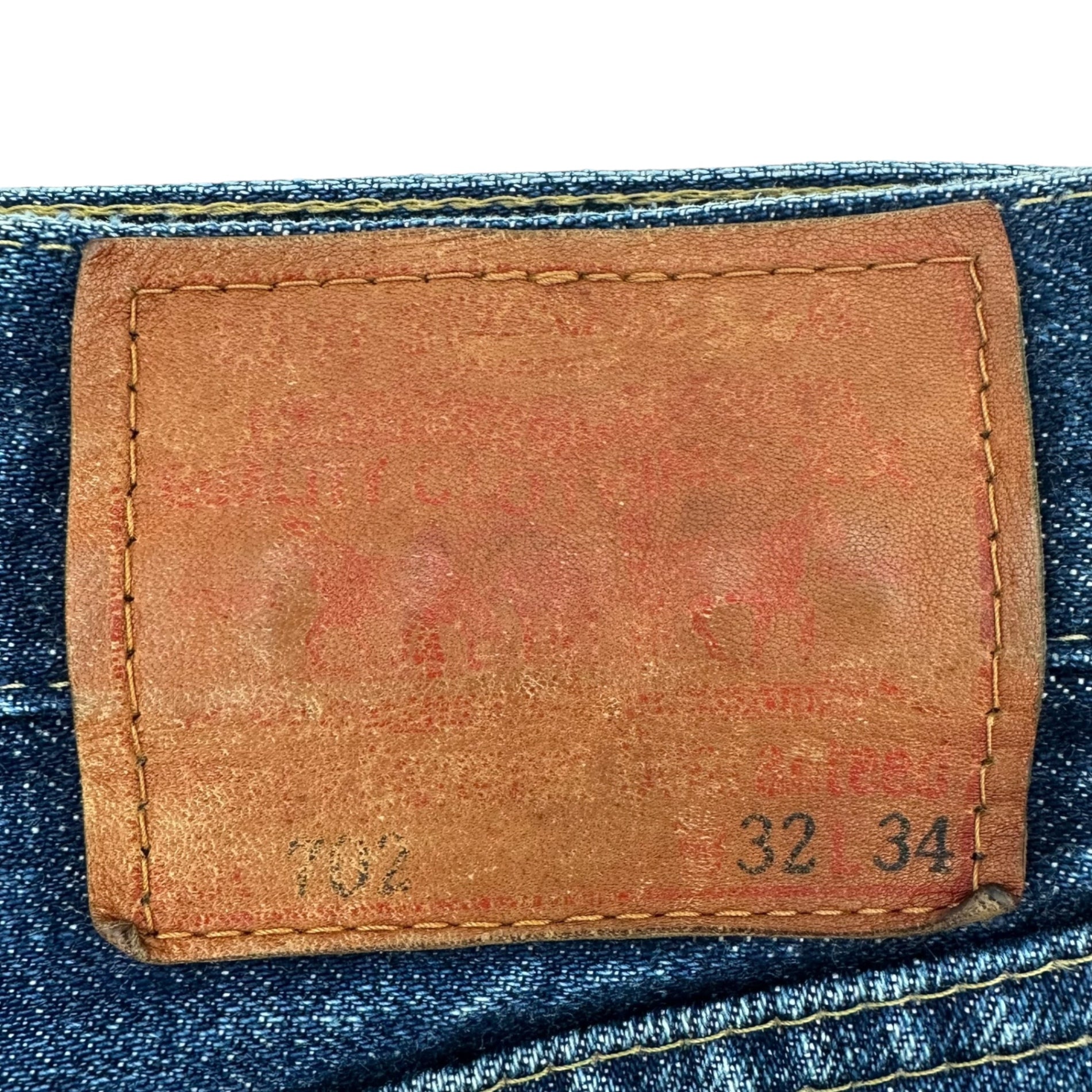 Levi's(リーバイス) 1937 model 702XX Denim Pants 復刻 デニム パンツ W32 インディゴ 復刻 日本製 90's 90年代 ヴィンテージ