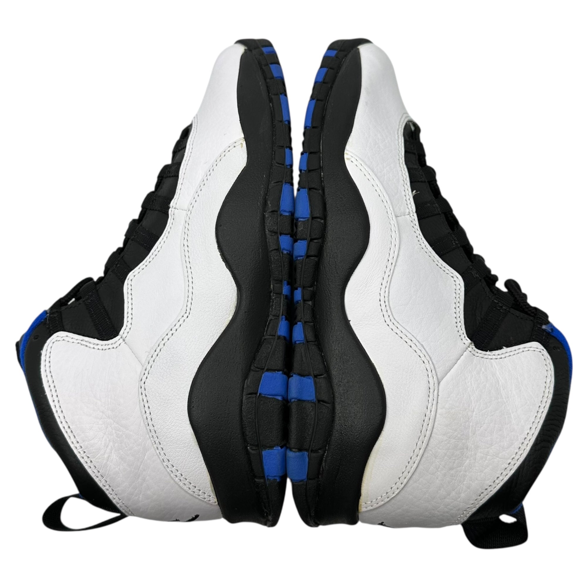 NIKE(ナイキ) 1995 AIR JORDAN 10 OG NEW YORK KNICKS オリジナル エアジョーダン 10 ニューヨーク ニックス 130209-103 27cm ホワイト×ブラック×ブルー 90's 90年代 ヴィンテージ ハイカット スニーカー 箱付